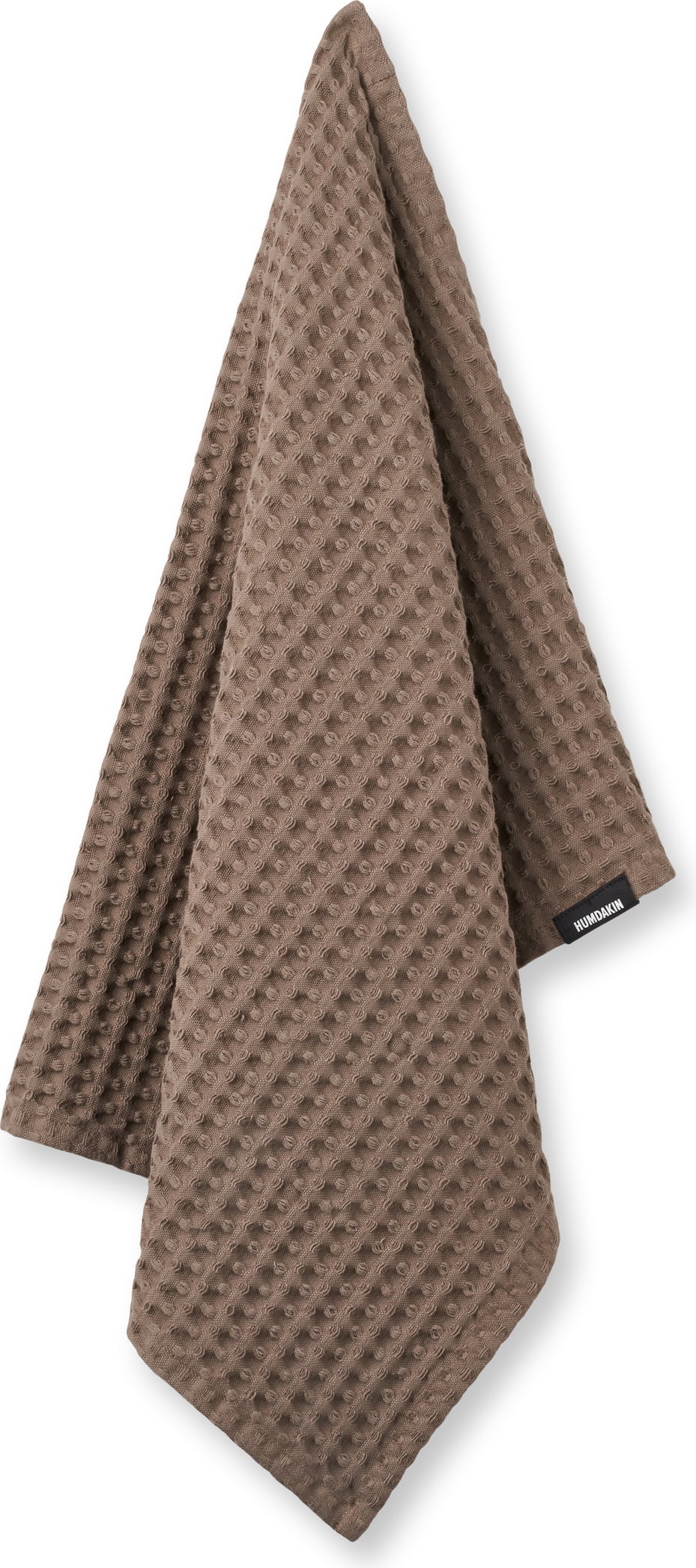 Ręcznik kąpielowy Humdakin Waffle 70 x 135 cm brązowy