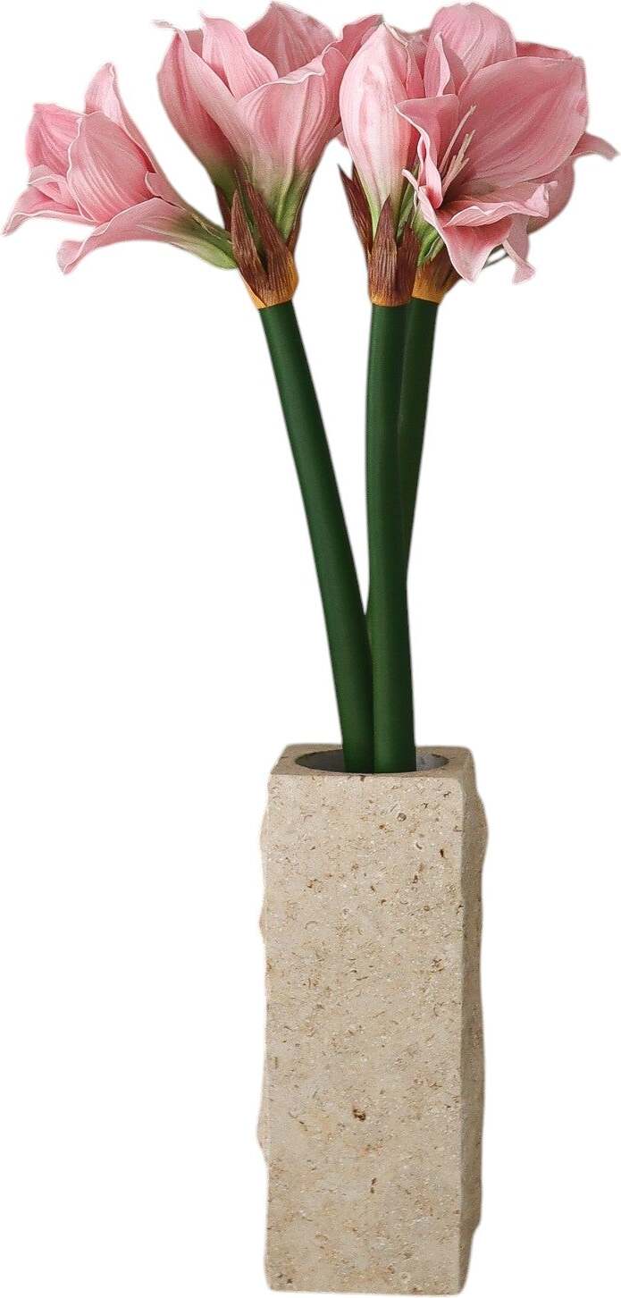 Kwiaty sztuczne bukiet Light Pink Amaryllis