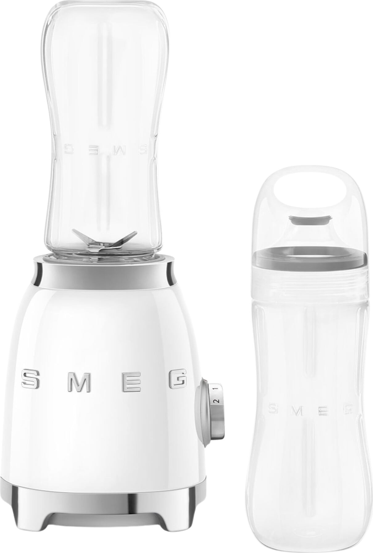 Blender Sport 50's Style biały z dodatkową butelką