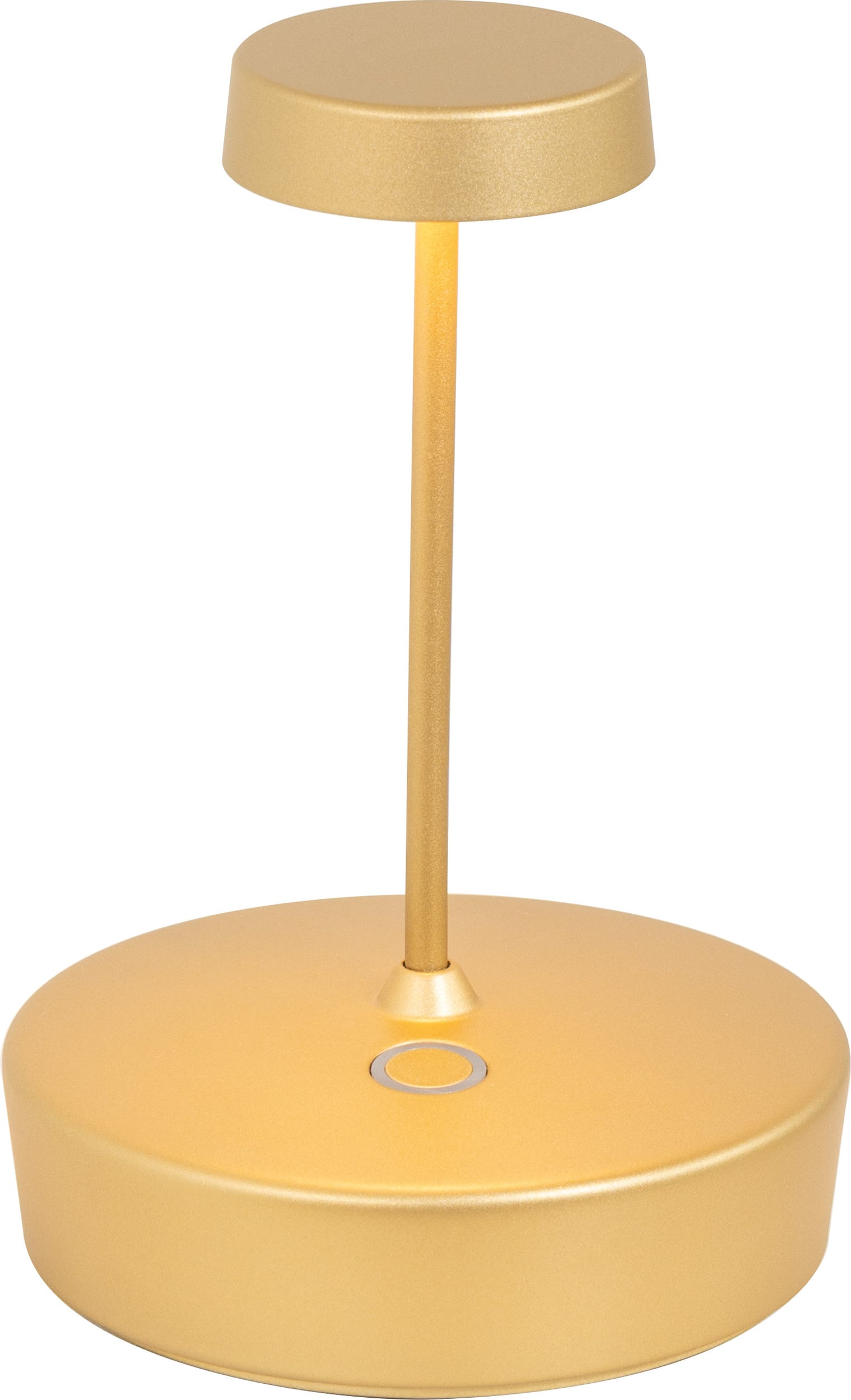 Lampa stołowa bezprzewodowa Swap Mini II 14 8 cm złoty mat