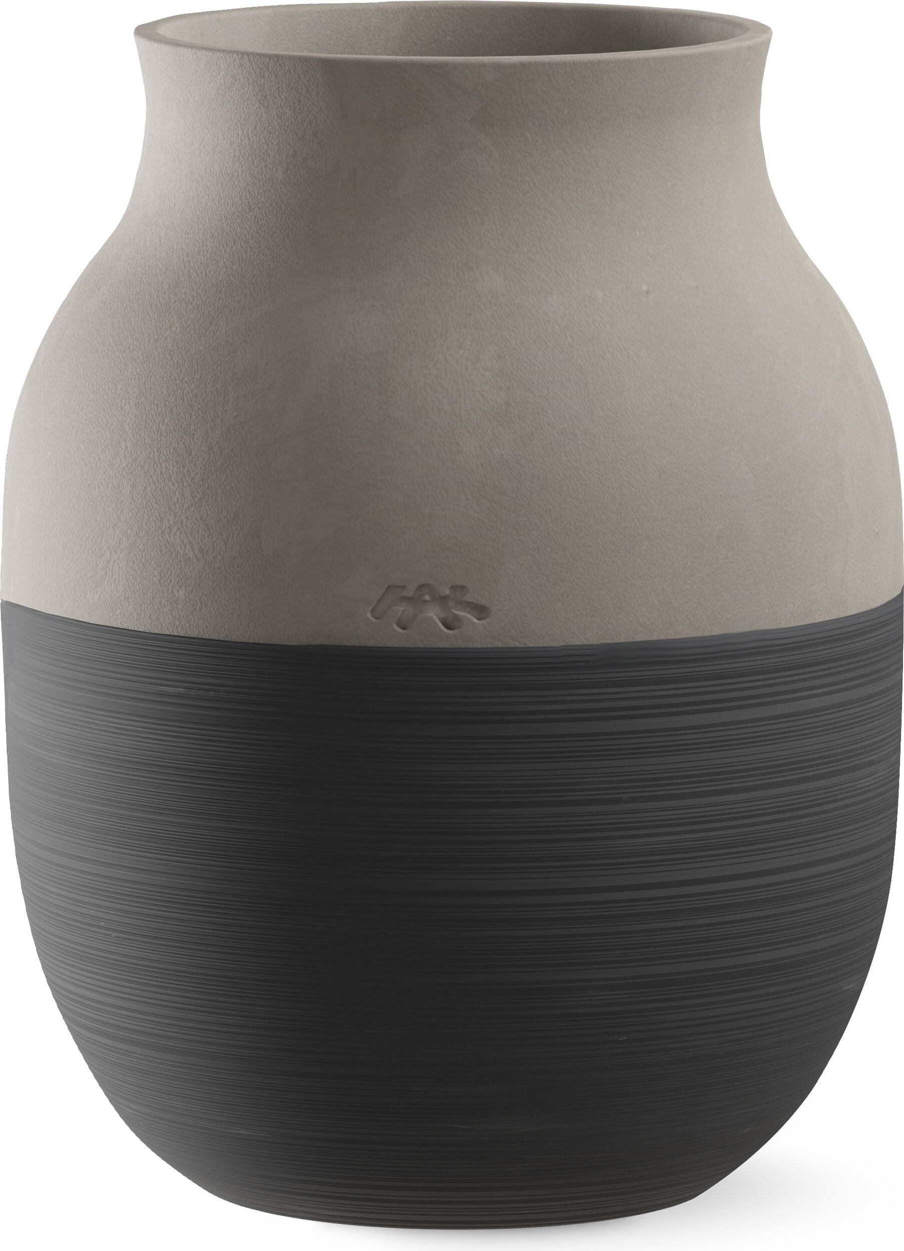Wazon Omaggio Circulare 20 cm antracytowy