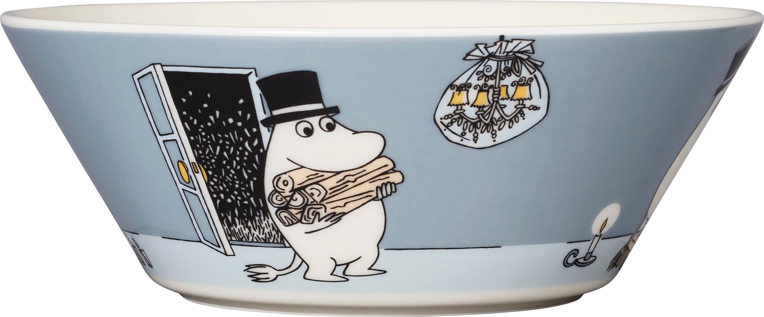 Miseczka Arabia Finland Muminki Tata Muminka szara