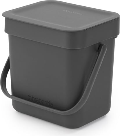 Kosz do segregacji odpadów Sort & Go 3 l antracytowy