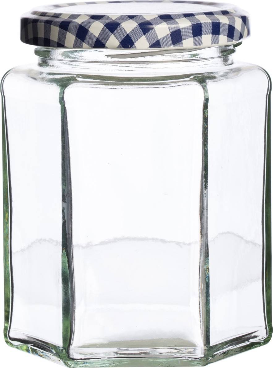 Słoik Made in England sześciokątny 280 ml