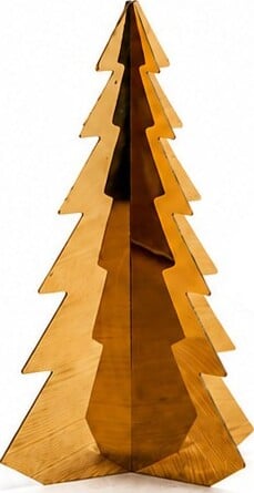 Dekoracja De Oro choinka 12 cm