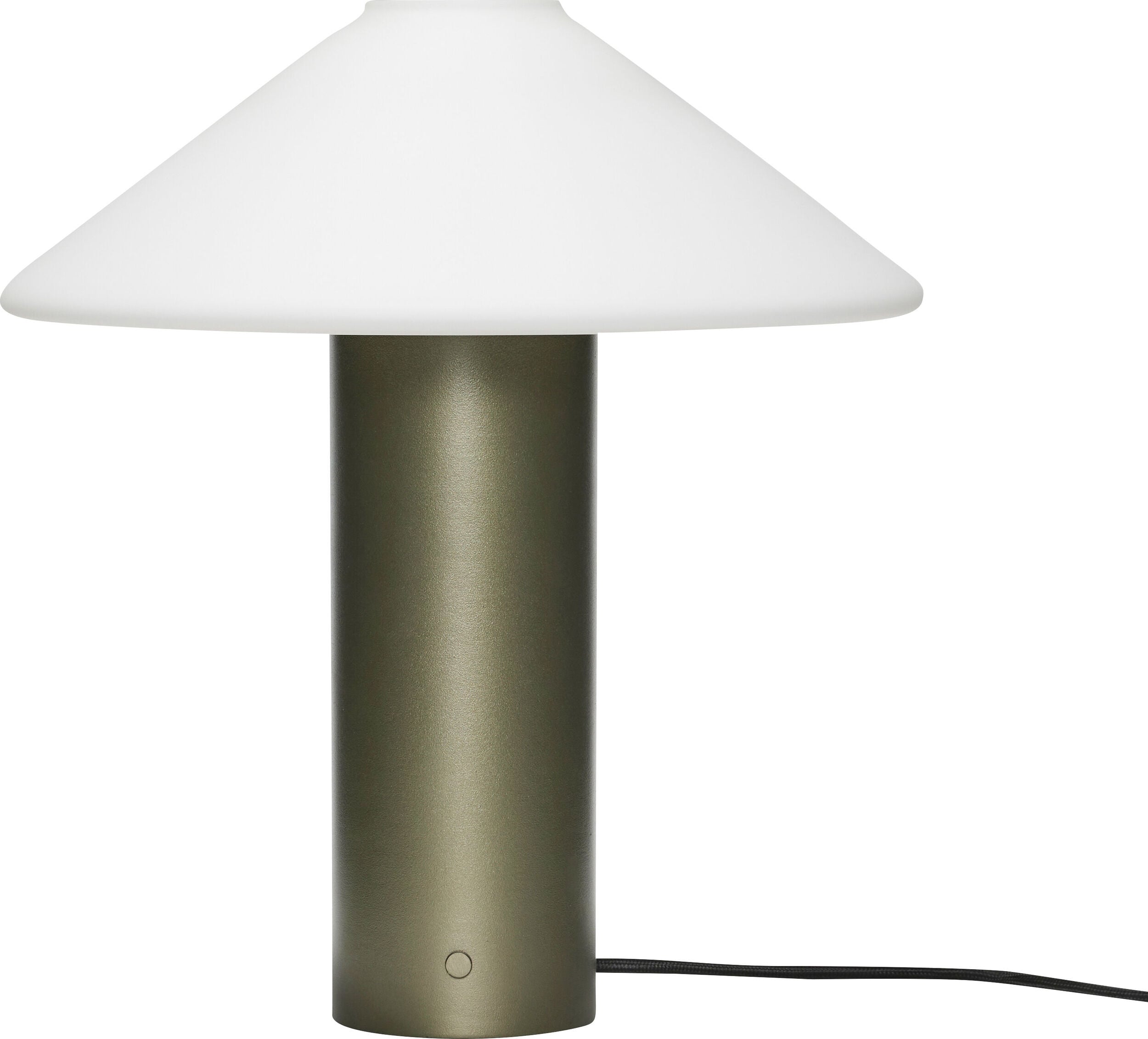 Lampa stołowa Orbit ciemnozielona