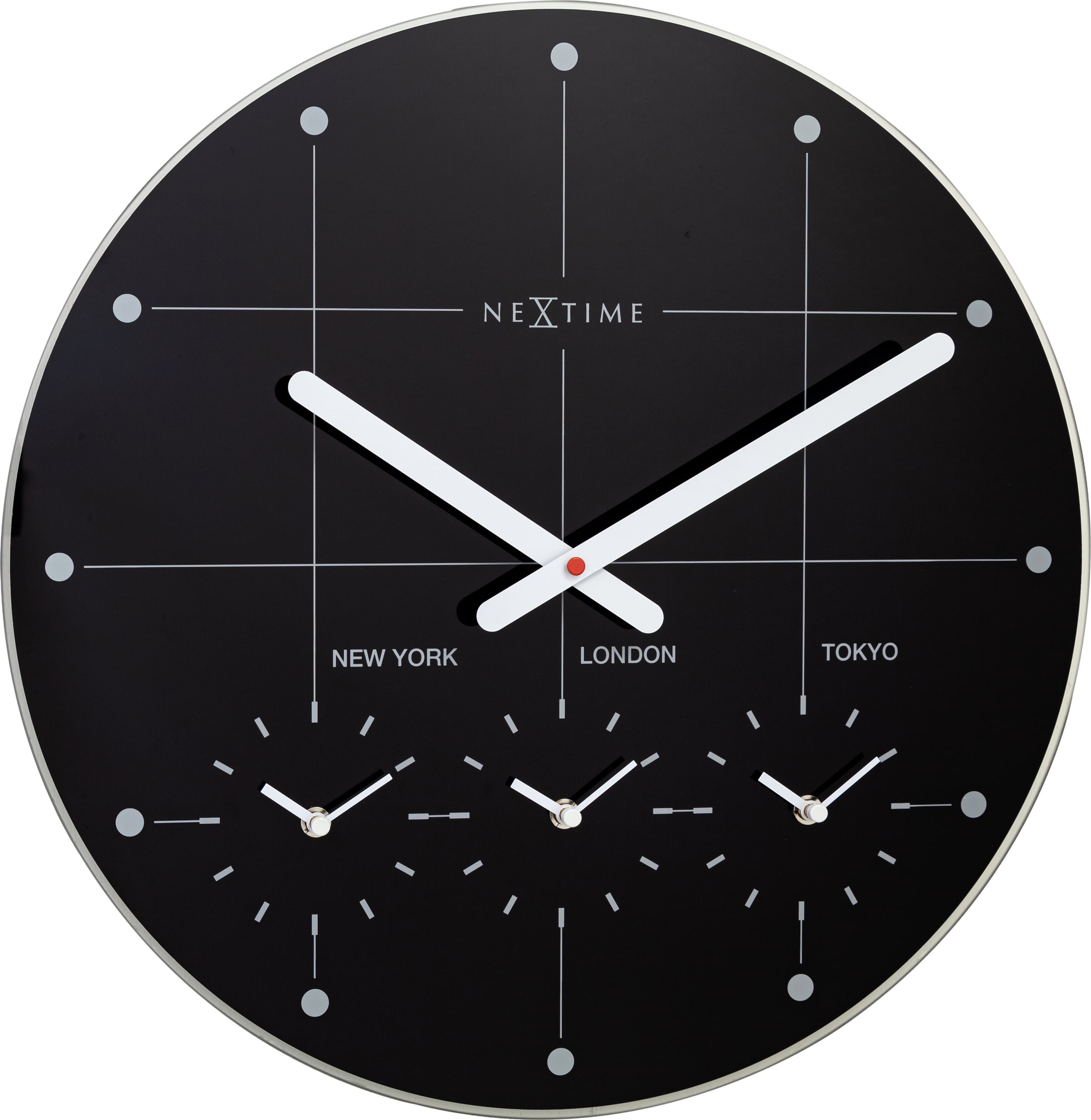 Zegar ścienny Big City 43 cm czarny