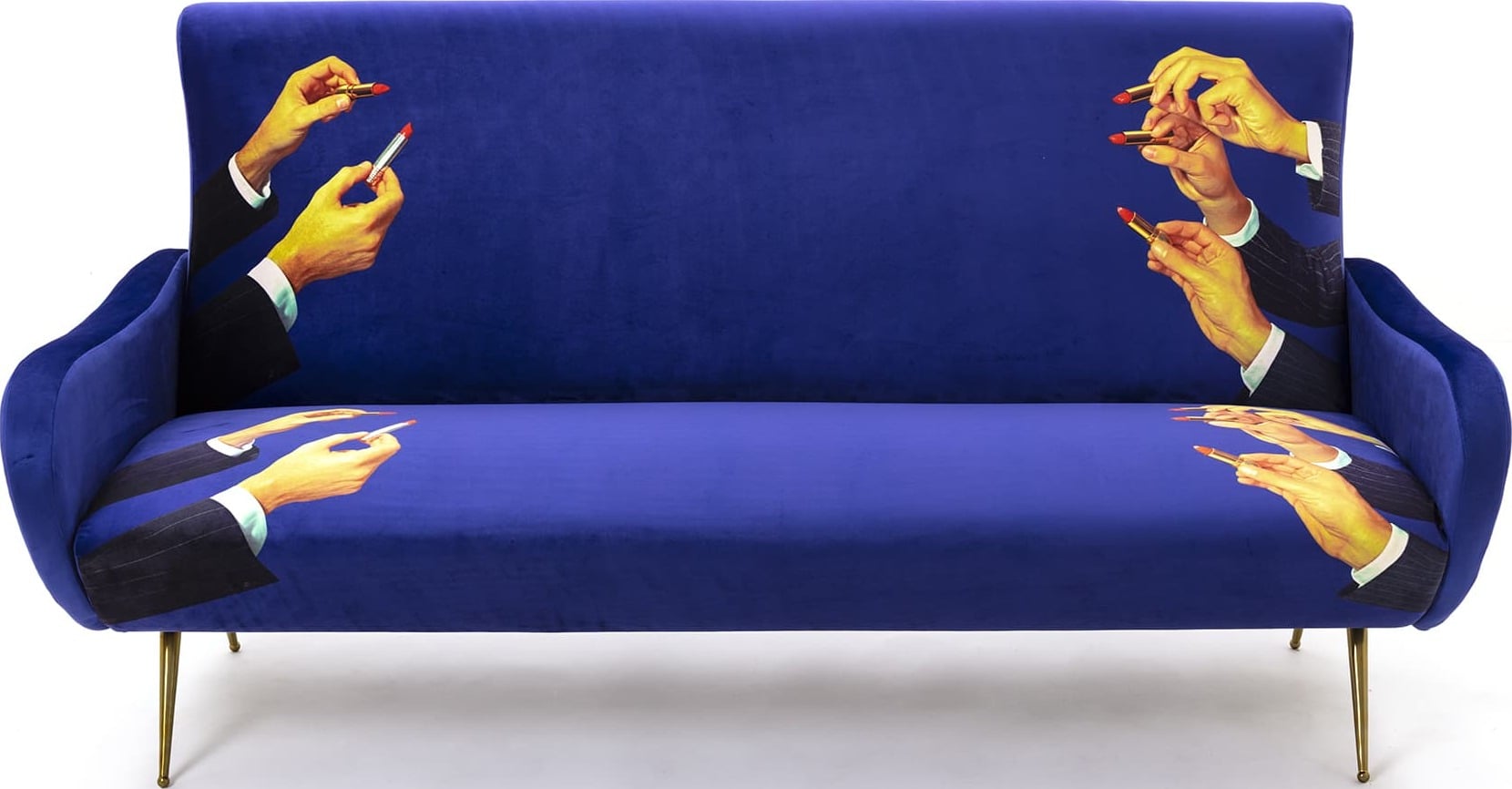Sofa trzyosobowa Seletti Wears Toiletpaper Lipsticks