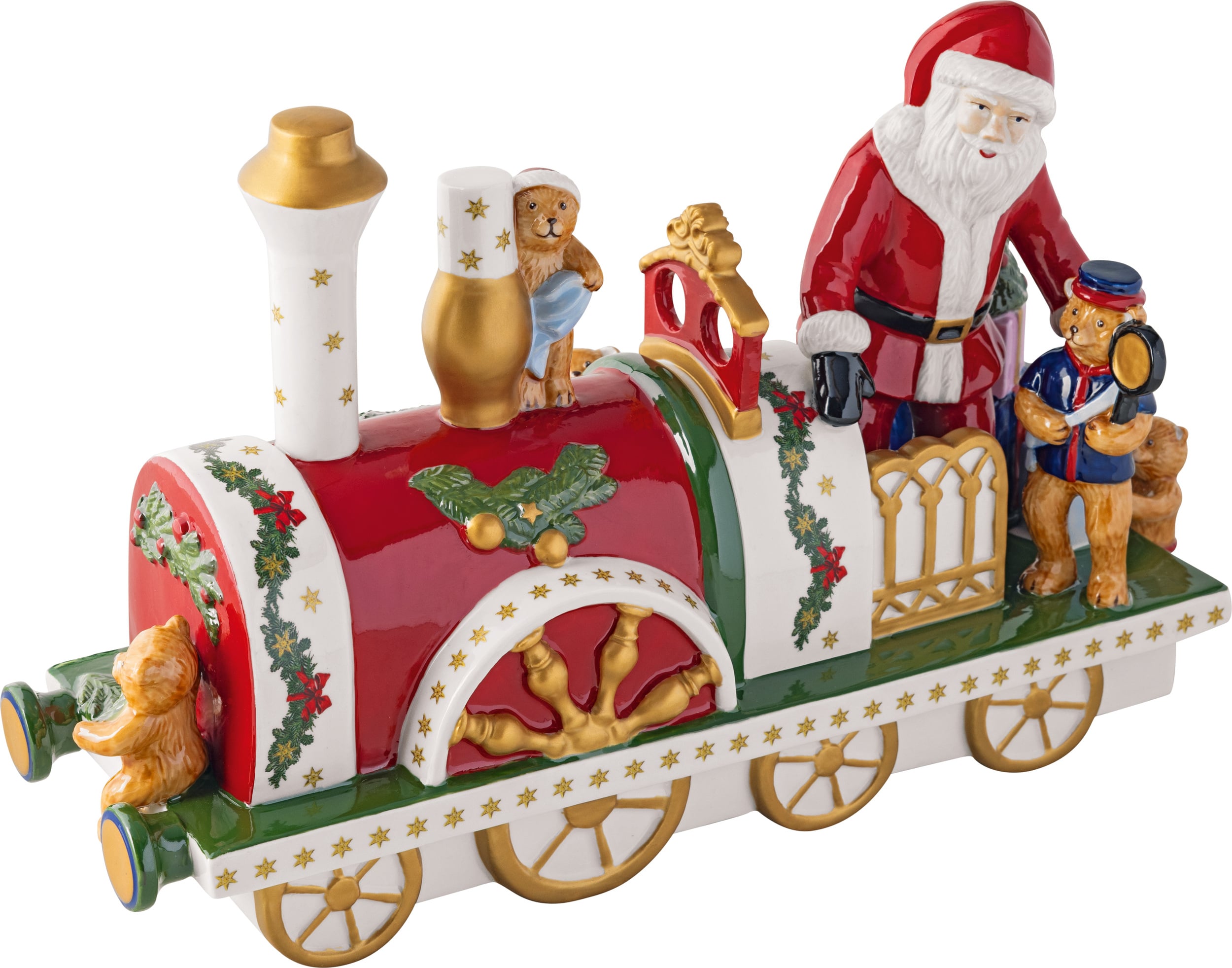 Figurka świąteczna Christmas Toys Memory lokomotywa