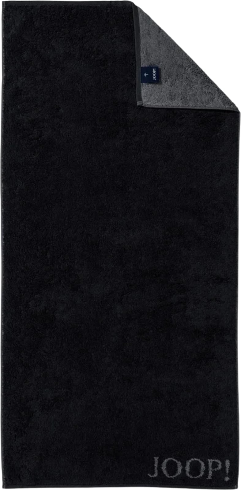 Ręcznik kąpielowy Classic Doubleface 50 x 100 cm czarny