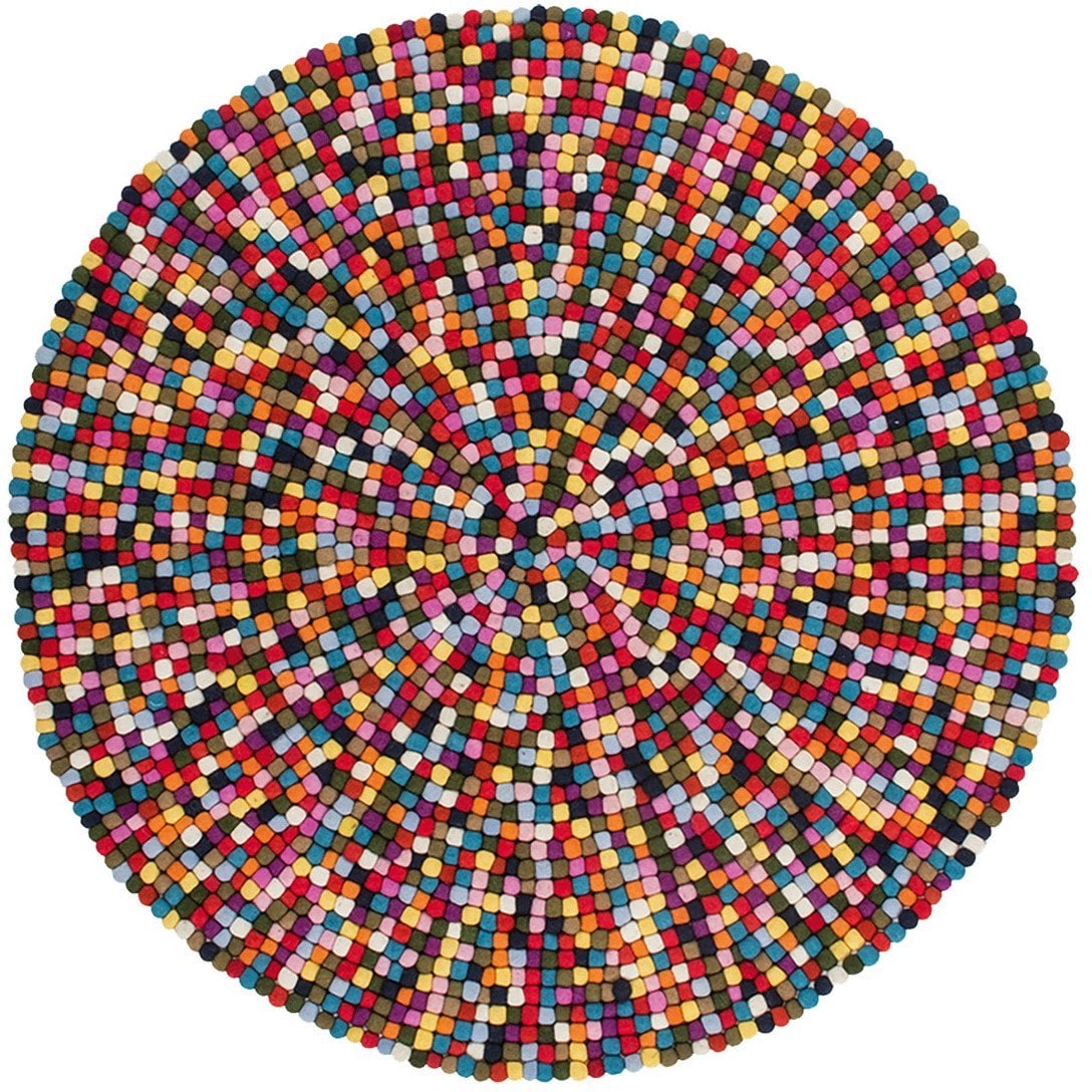 Dywan Passion okragły multikolor 120 cm