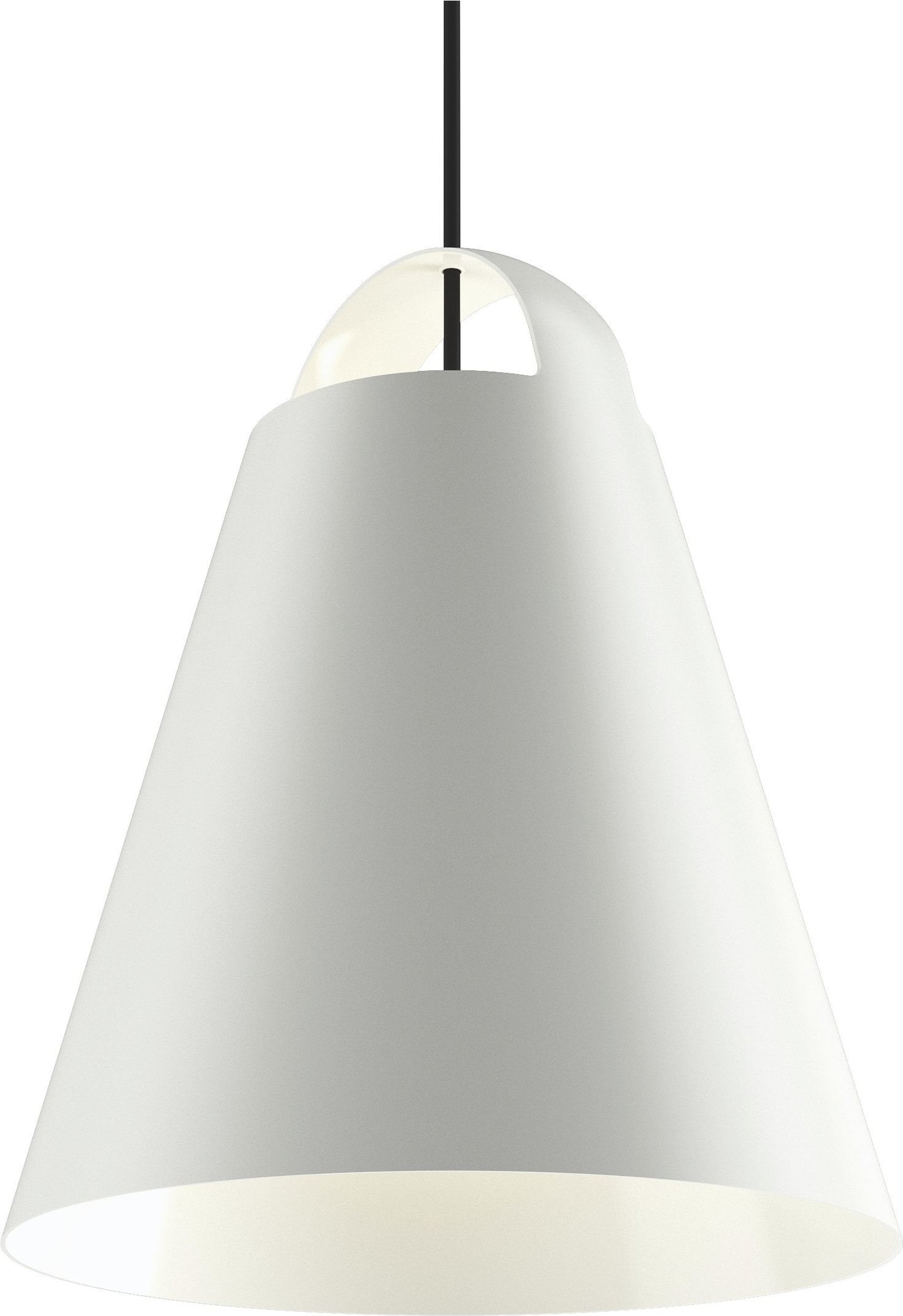 Lampa wisząca Above LED 40 cm biała sterowanie oświetleniem Bluetooth