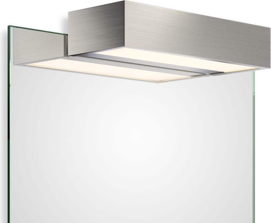 Lampa nad lustro Box Clip On LED 25 cm nikiel