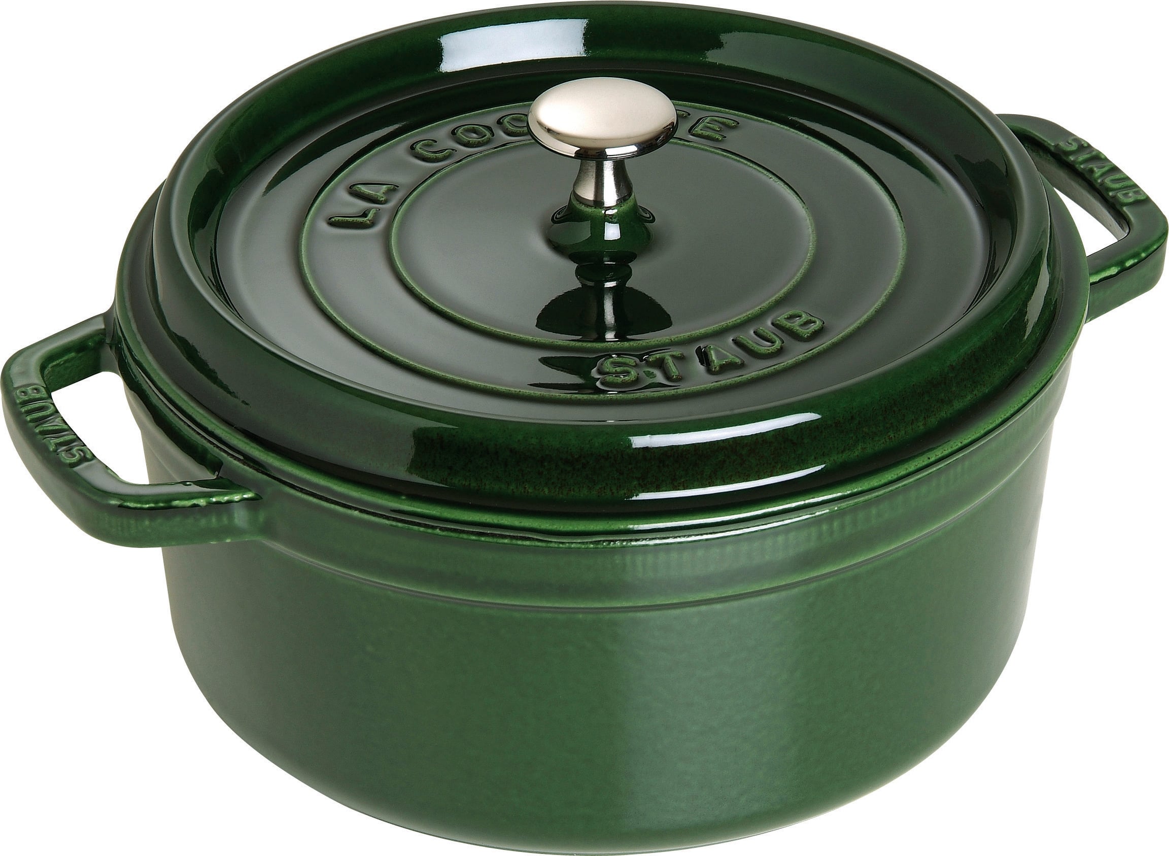 Garnek La Cocotte 3 8 l zielony żeliwny