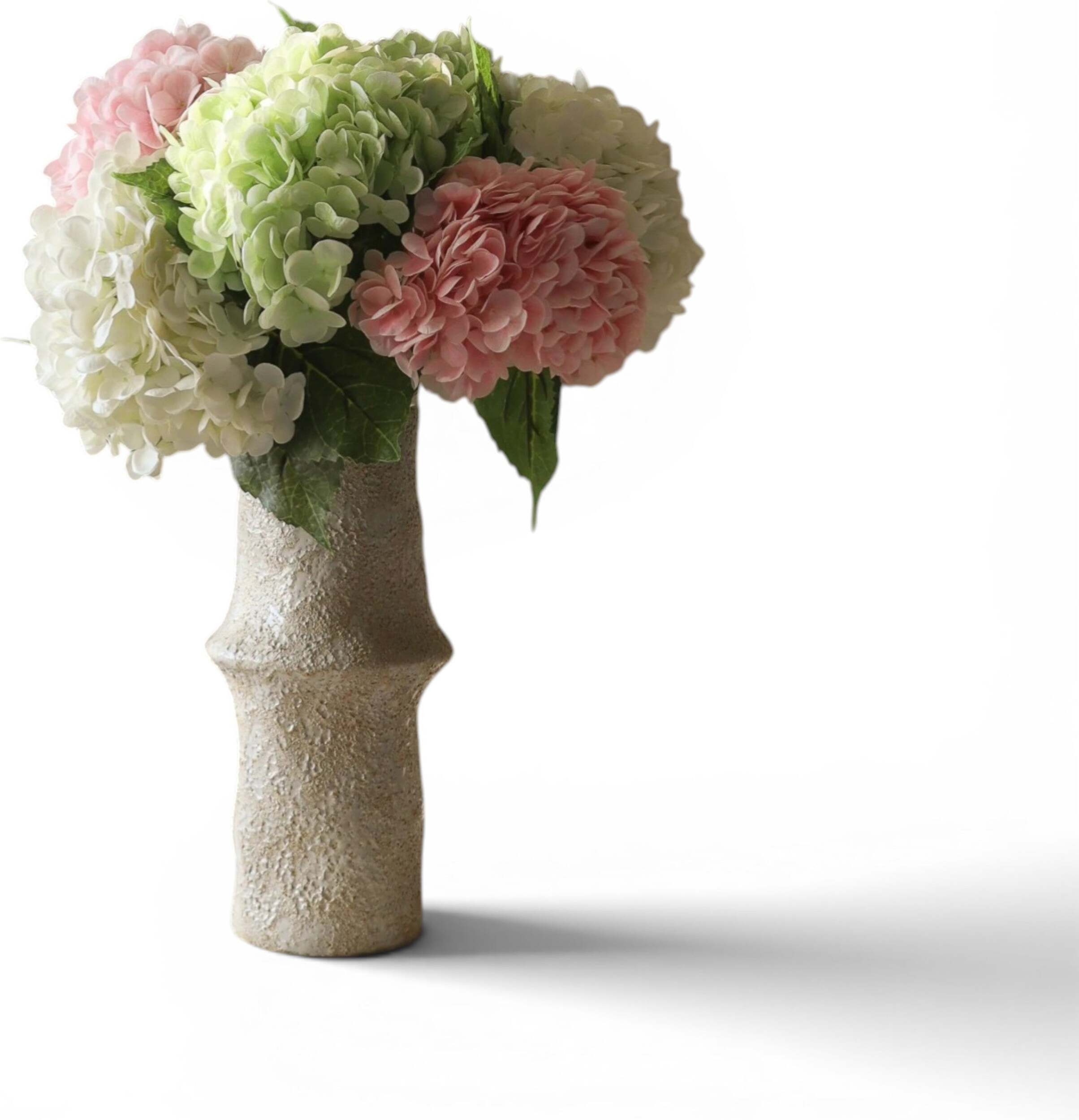 Kwiaty sztuczne bukiet Hydrangea pastelowe
