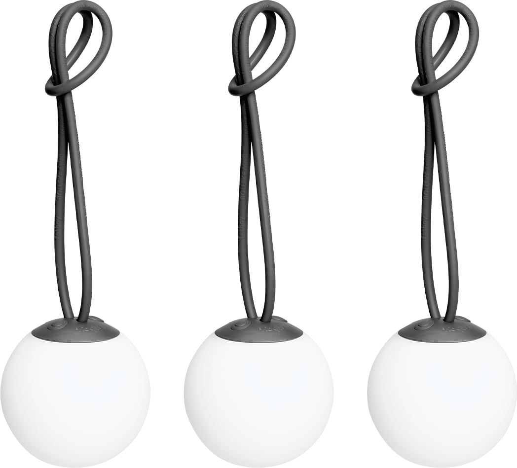 Lampy bezprzewodowe Bolleke Mini La Surprise antracytowe 18 szt.