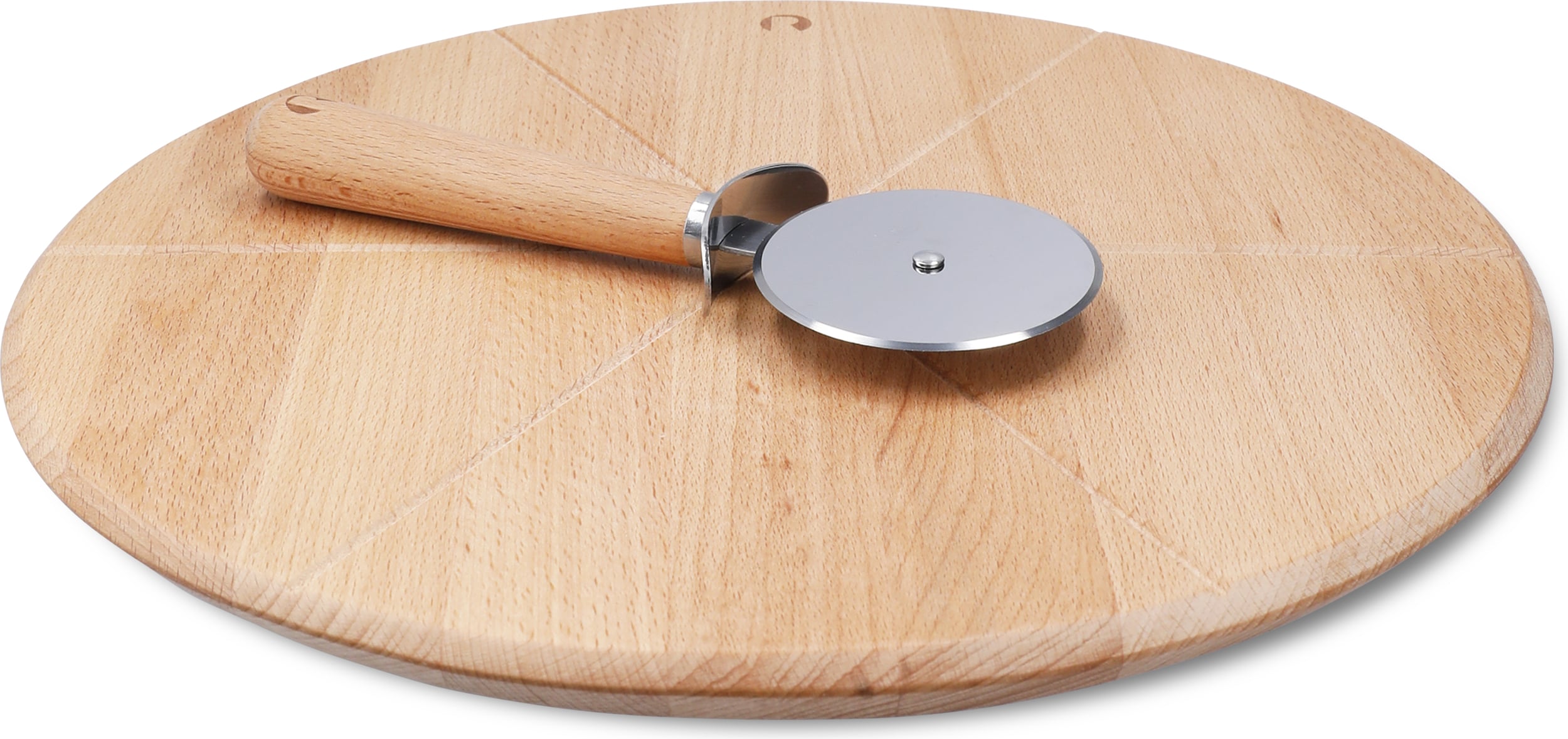 Deska do serwowania pizzy GC 35 cm z nożem do krojenia