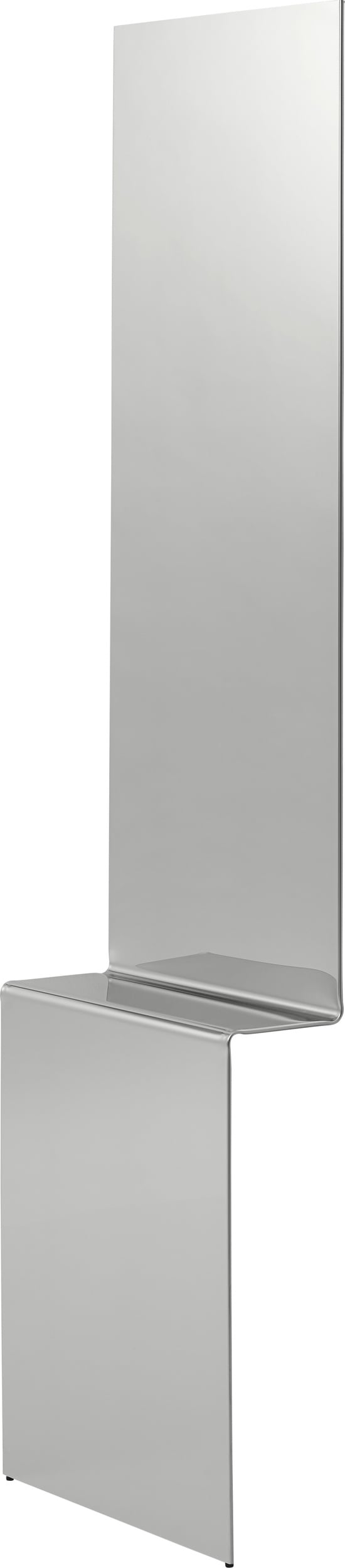 Lustro stalowe Pleat 227 x 57 cm