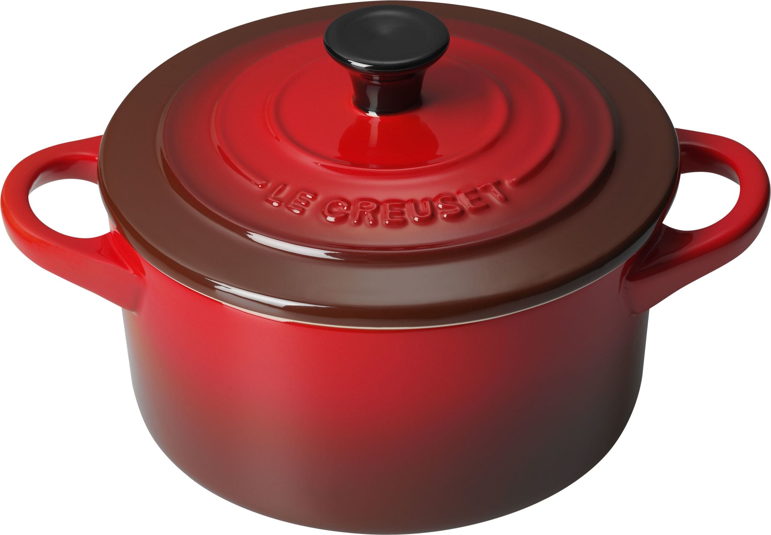 Naczynie do zapiekania i serwowania Mini Cocotte 250 ml wiśniowe