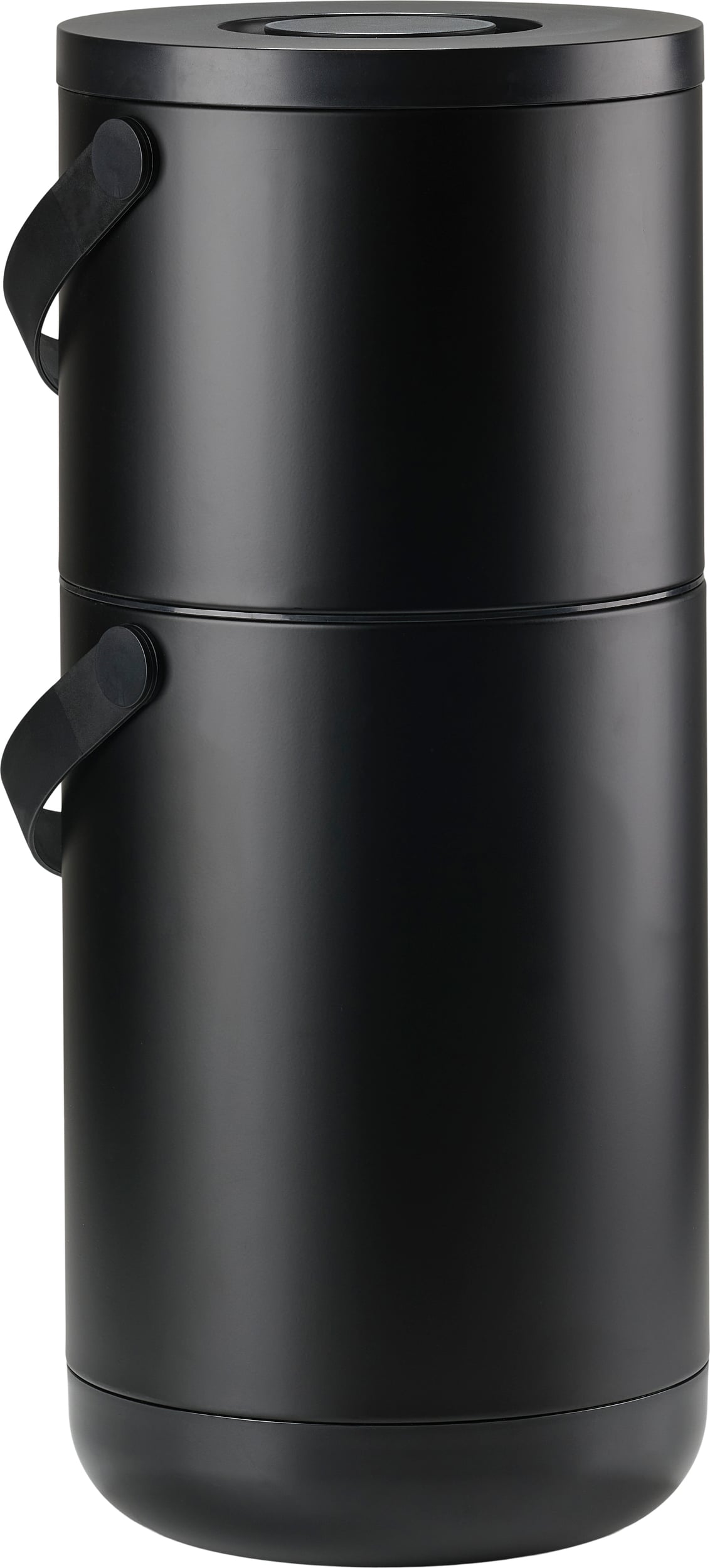 Kosz na śmieci Circular 12 l + 22 l czarny