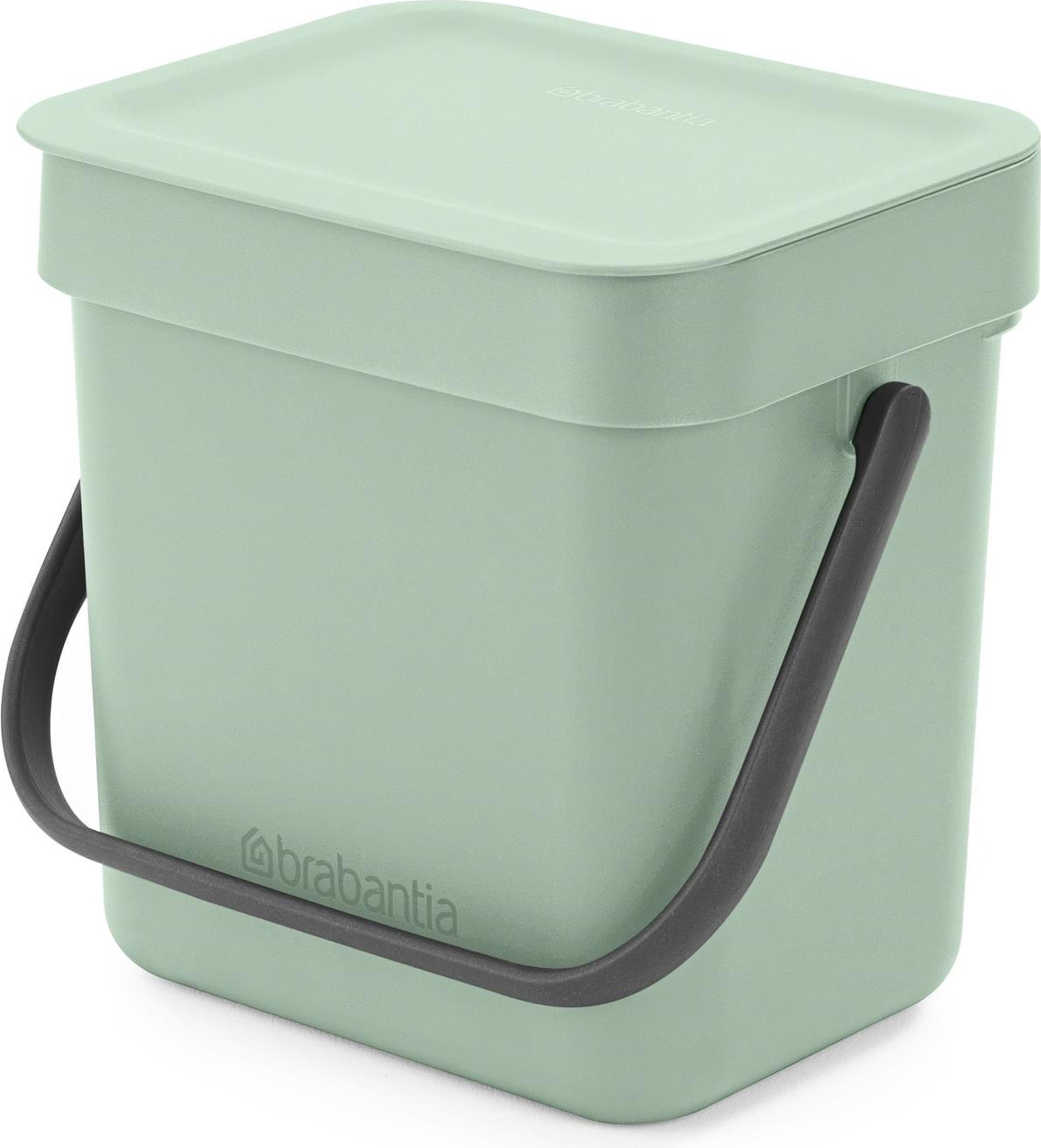 Kosz do segregacji odpadów Sort & Go 3 l zieleń jadeitowa