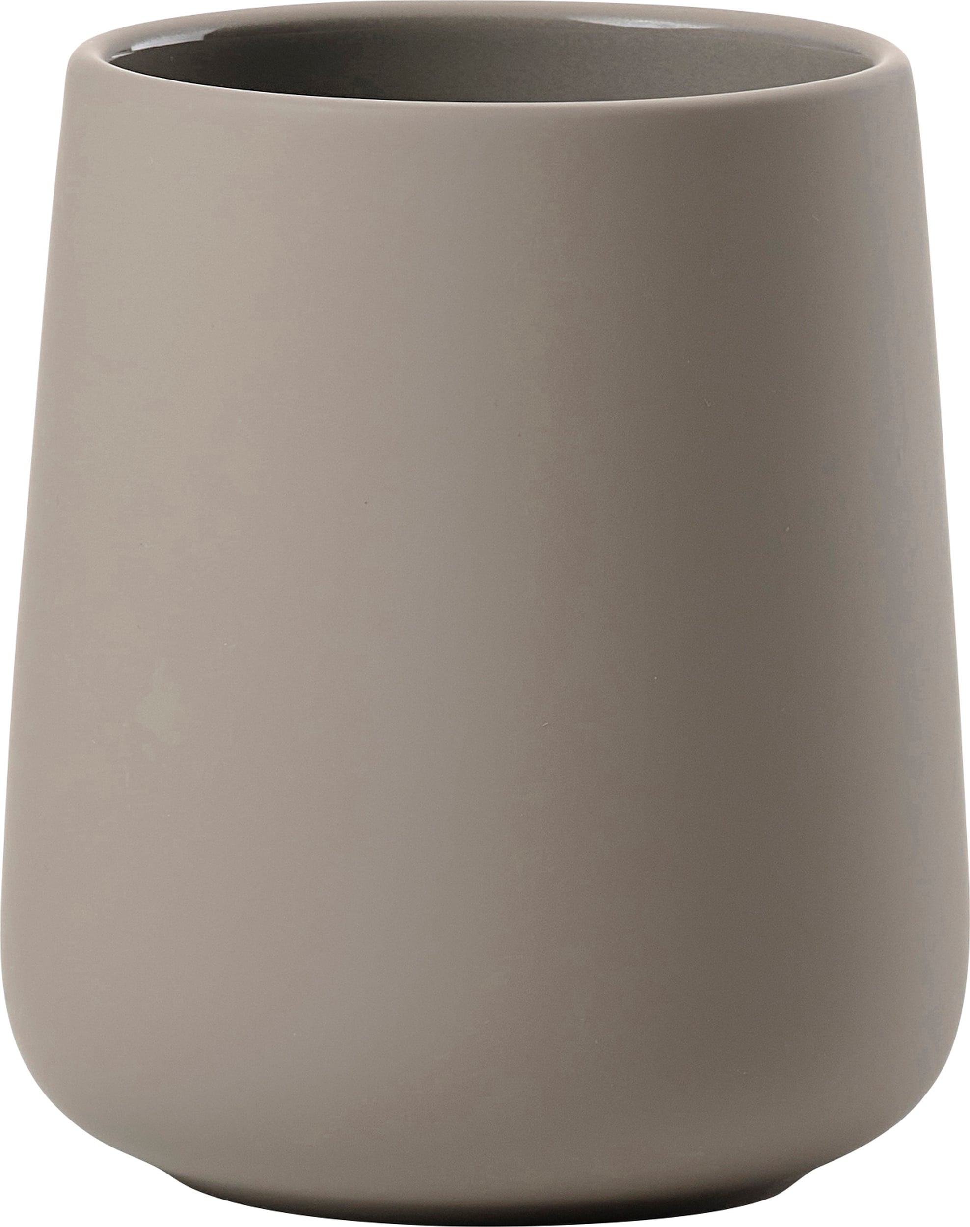 Kubek na szczoteczki do zębów Nova One taupe