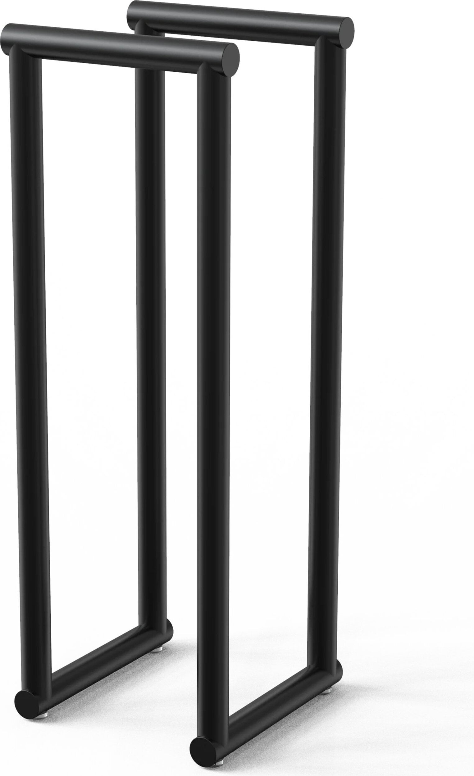Stojak na ręczniki Mikado 27 5 cm czarny mat