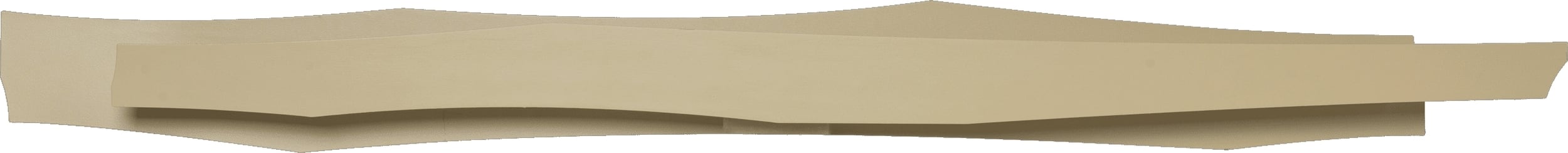 Półka ścienna Leta 120 cm kaszmirowa
