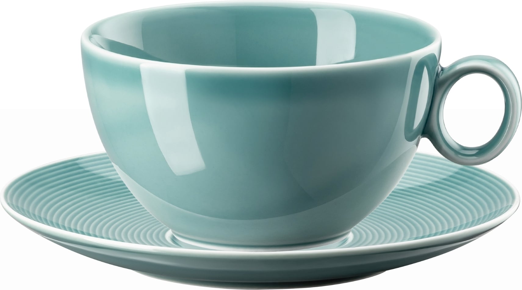 Filiżanka do herbaty Thomas Loft Ice Blue 340 ml ze spodkiem