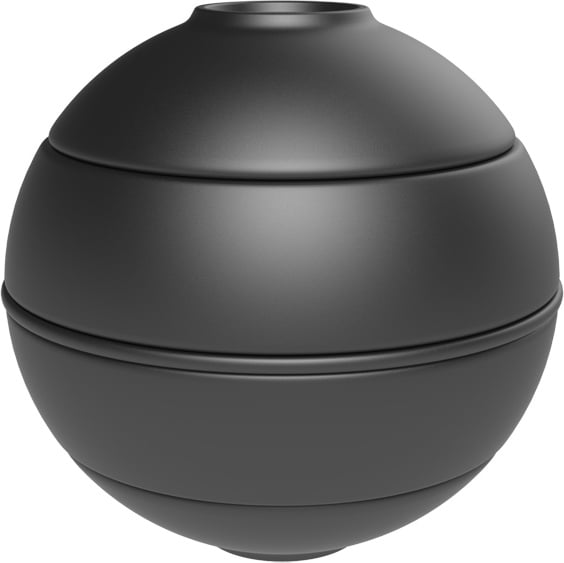 Naczynia Iconic La Petite Boule czarne 5 el.