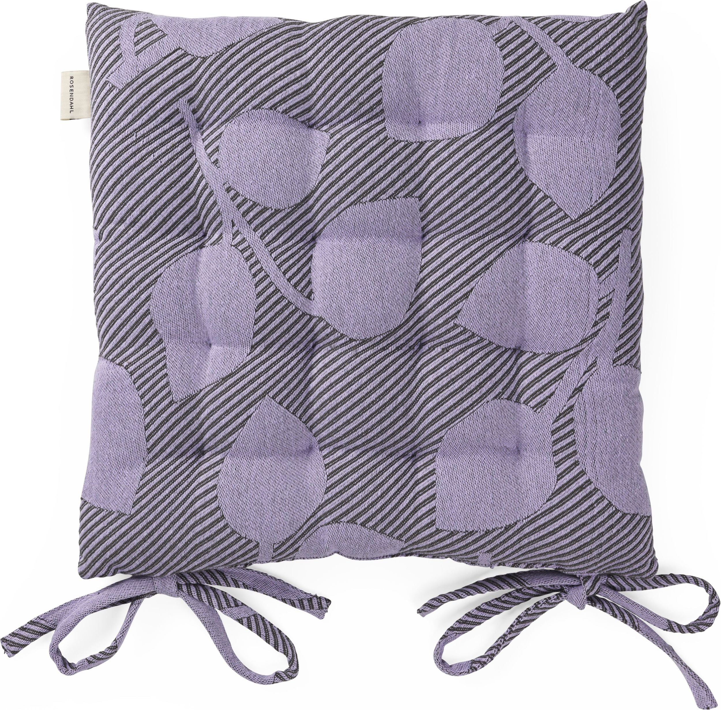 Poduszka na krzesło Outdoor Natura 40 x 40 cm fioletowo-zielona