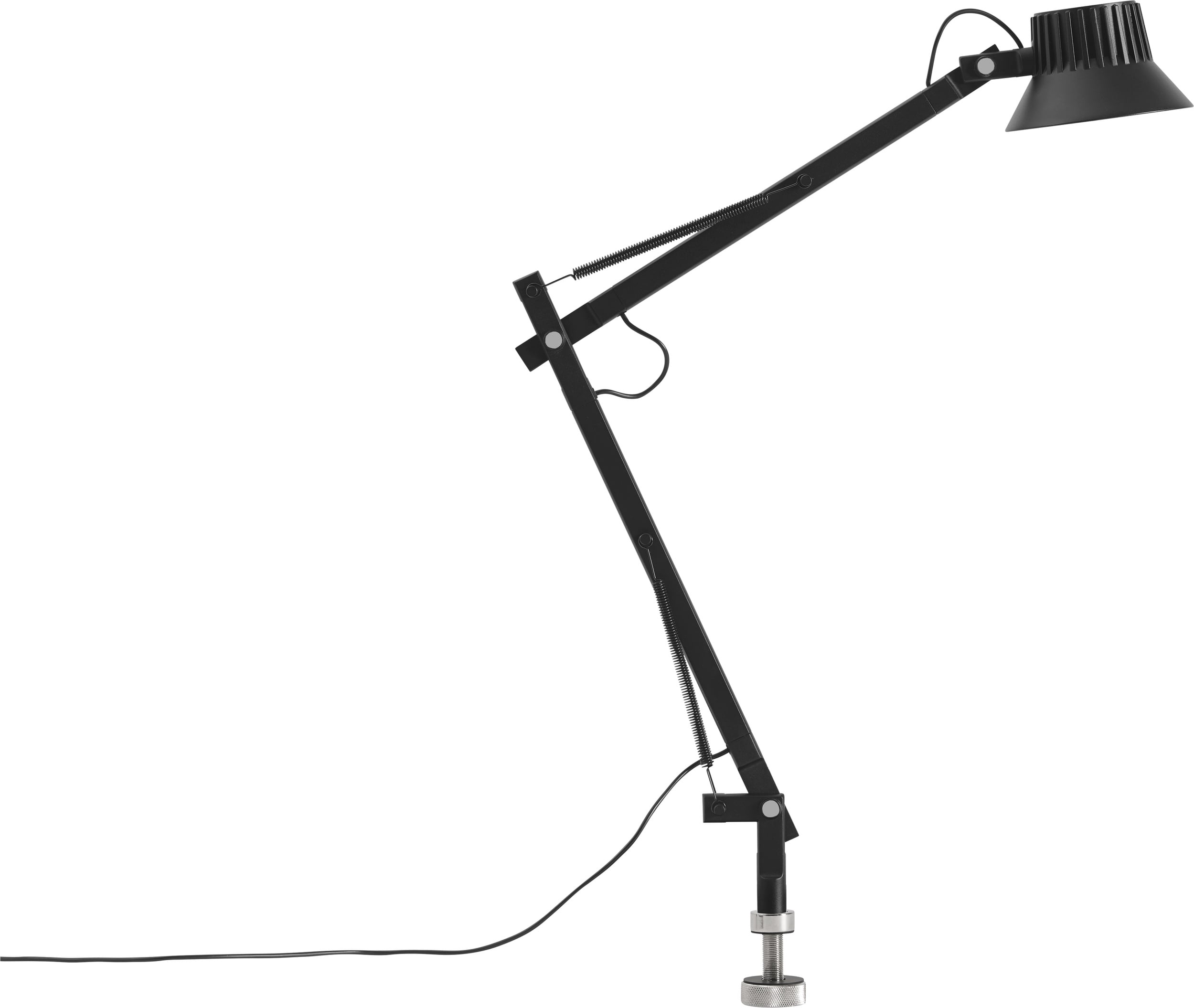 Lampa stołowa Dedicate S2 czarna z trzpieniem mocującym