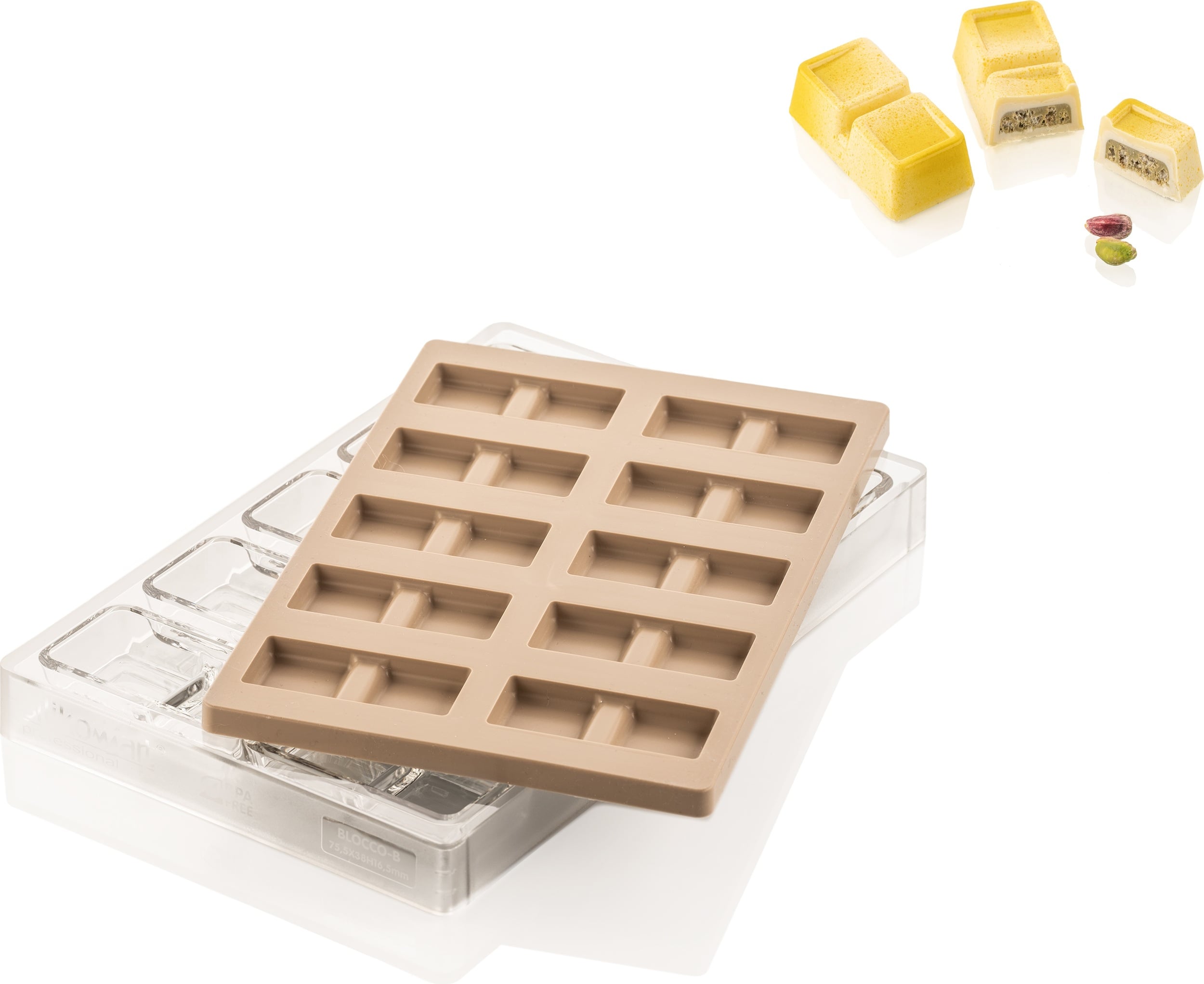 Forma do czekoladek Kit Blocco B