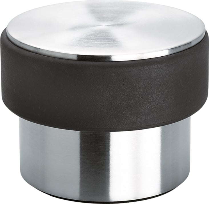 Stoper do drzwi Stop 2 kg srebrny