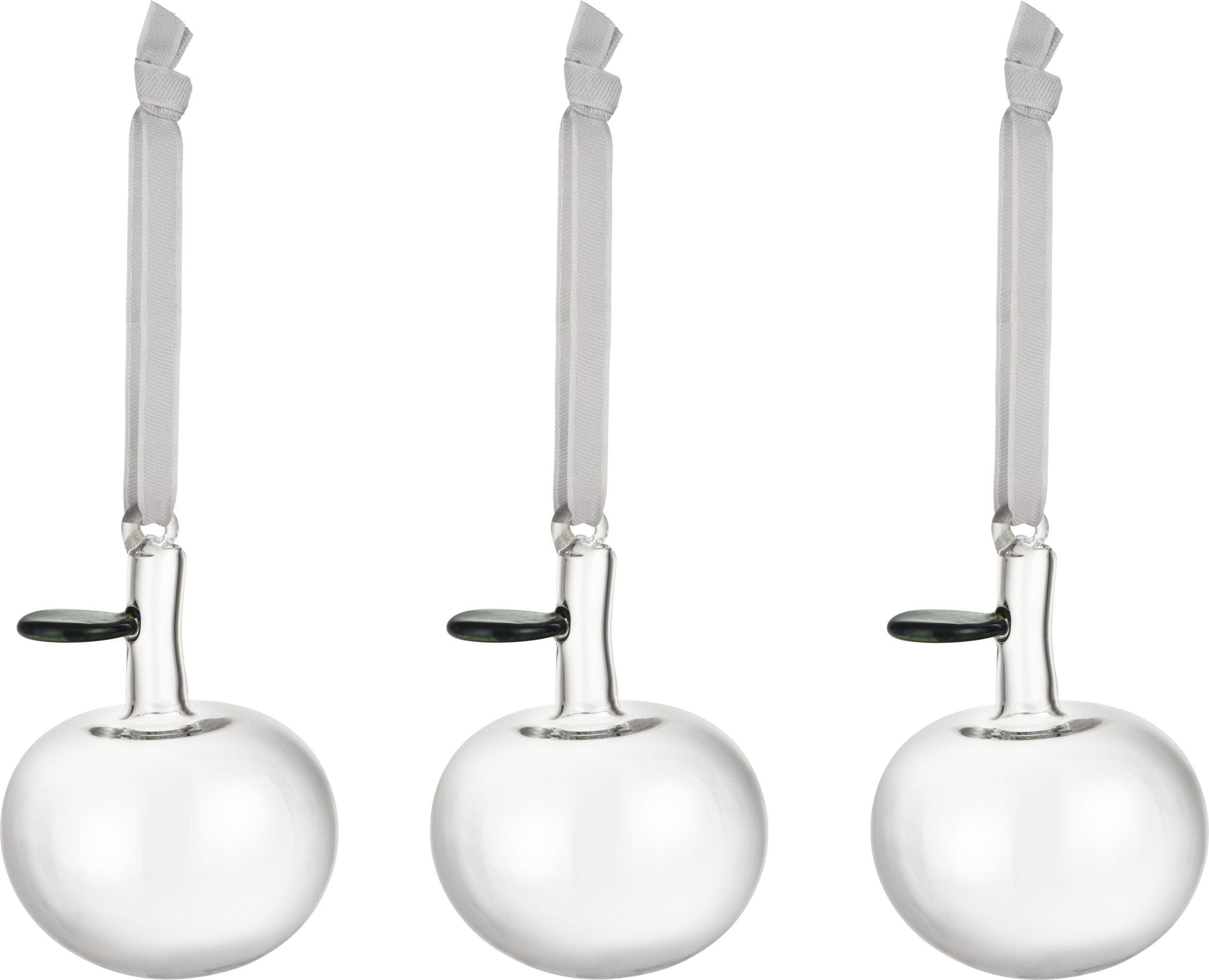 Bombki Iittala Apple przezroczyste 3 szt.