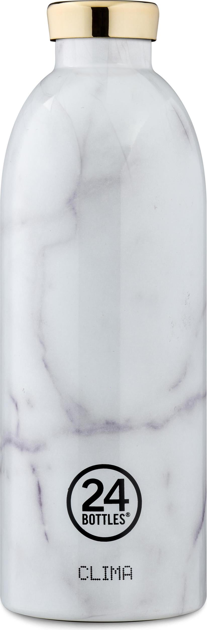 Butelka termiczna Clima Grand 850 ml biały marmur