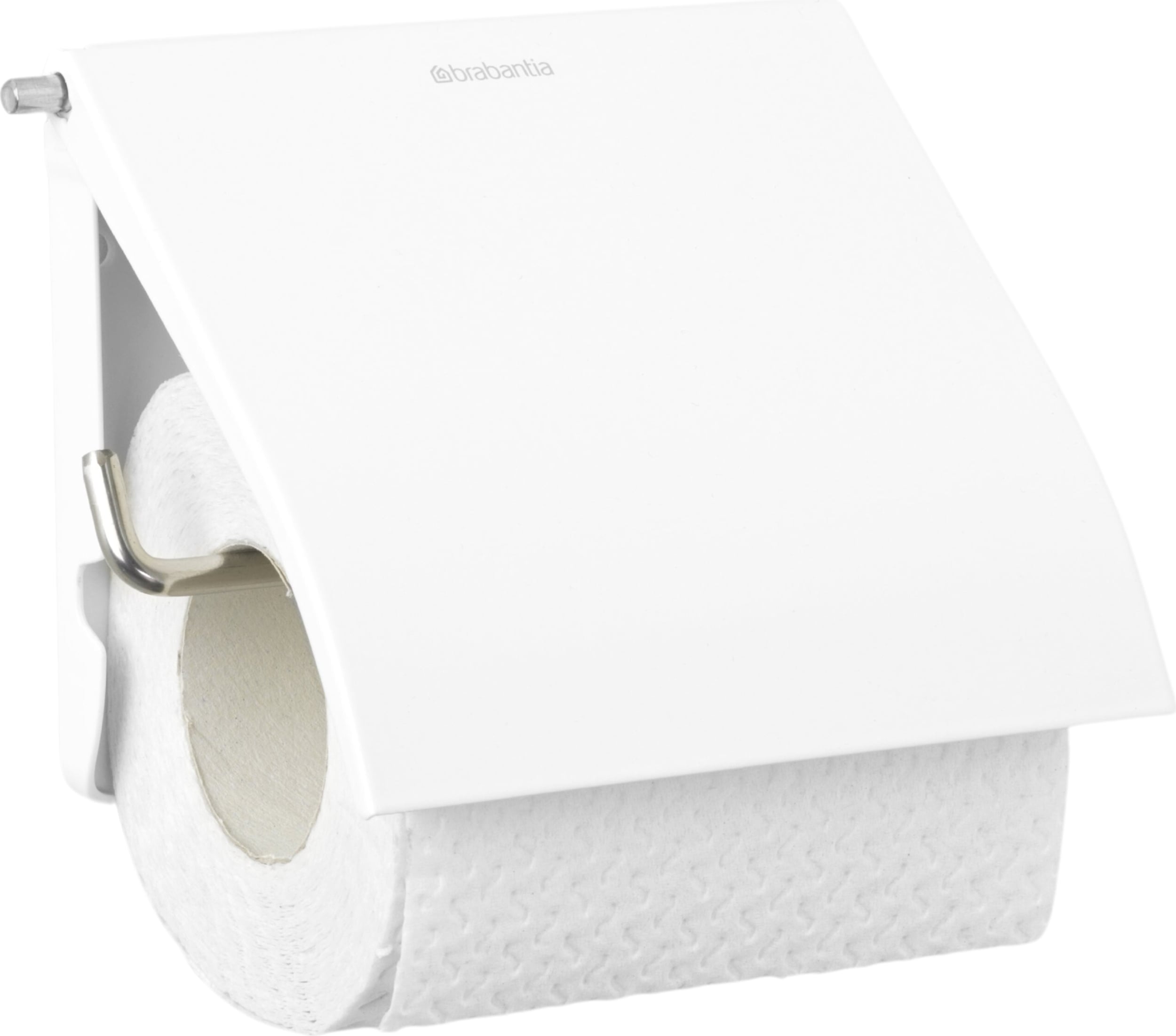 Uchwyt na papier toaletowy Classic biały