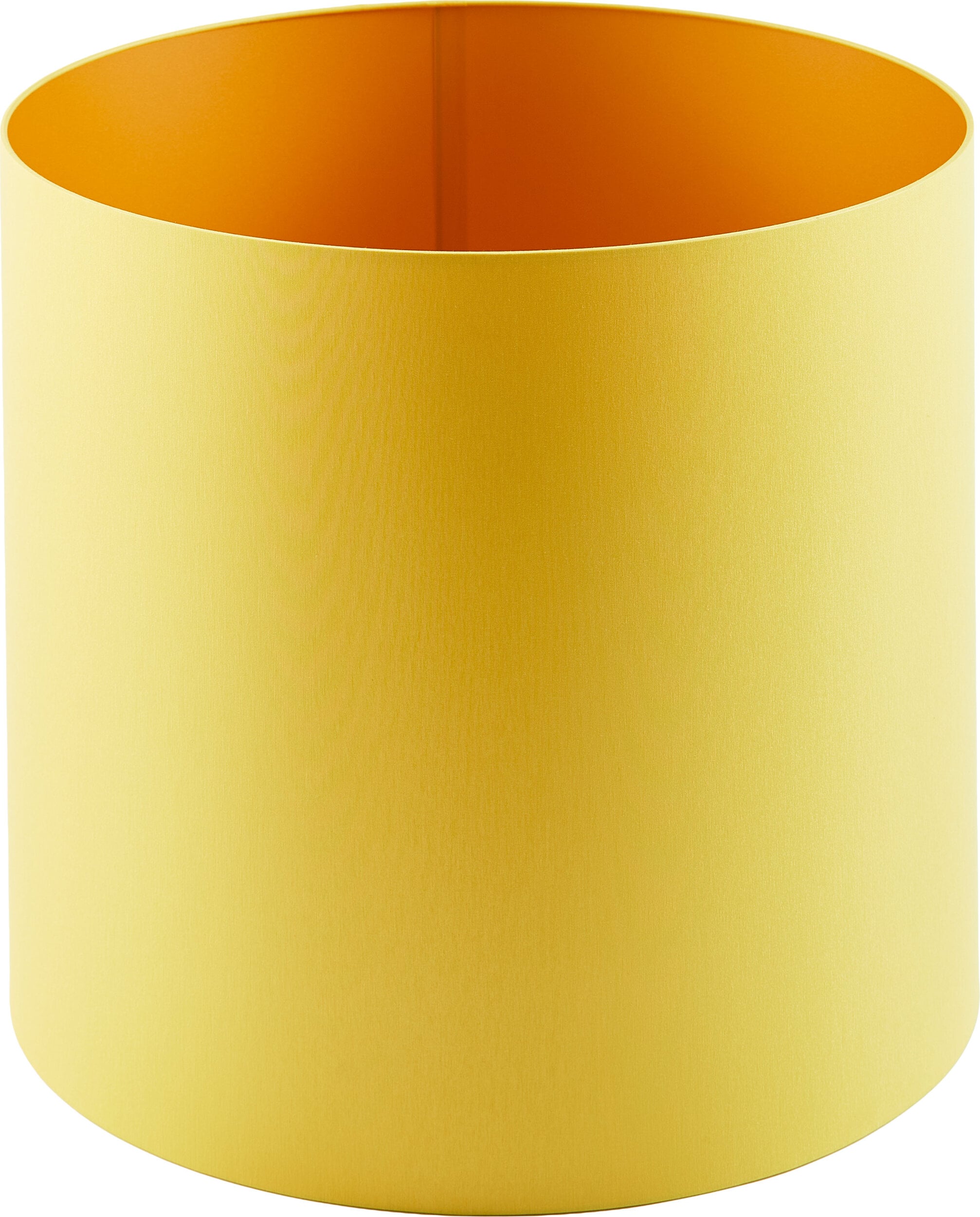 Abażur do lampy Soft Gloss 50 cm żółty