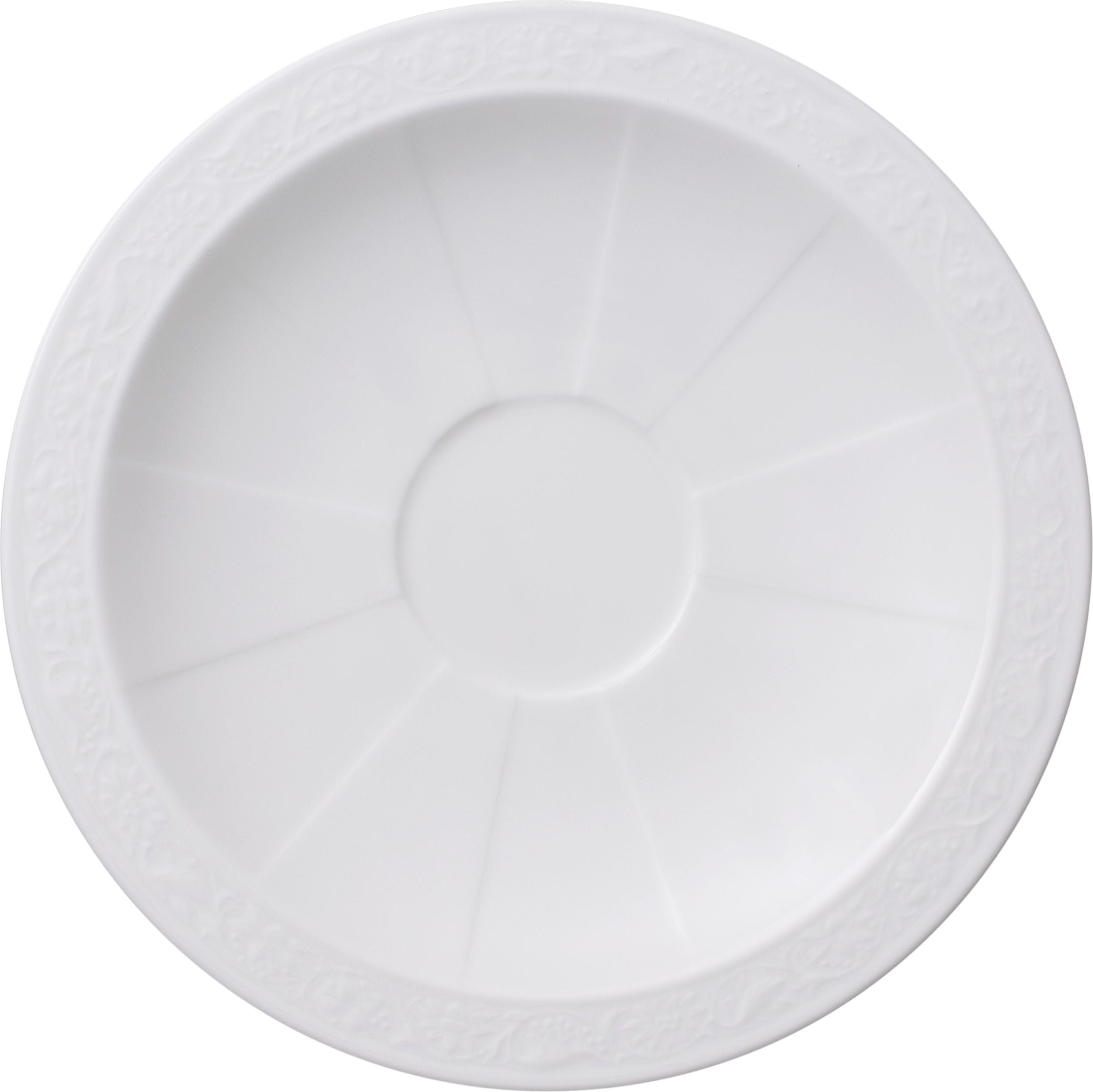 Spodek do filiżanki do kawy lub herbaty White Pearl 200 ml