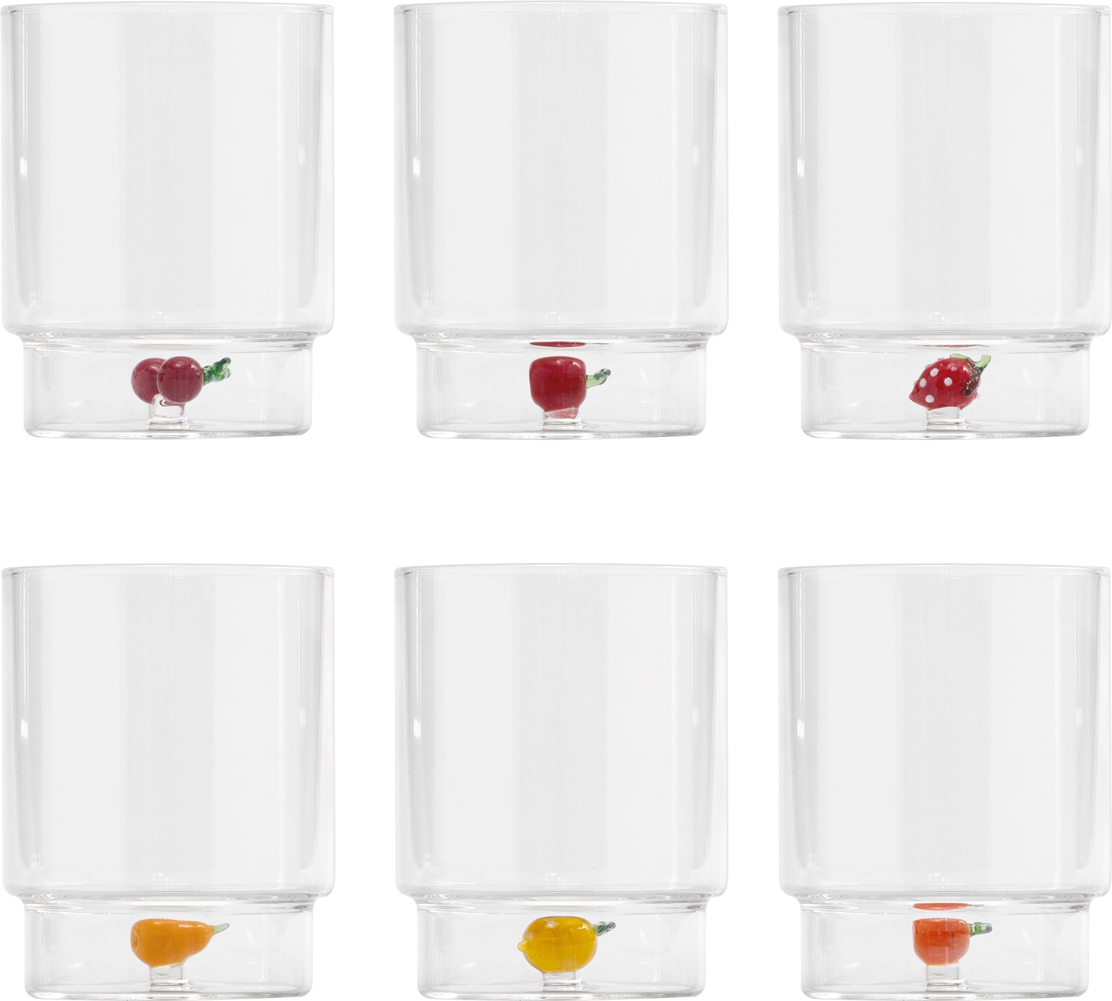 Szklanki Teca Frutta 350 ml 6 szt.