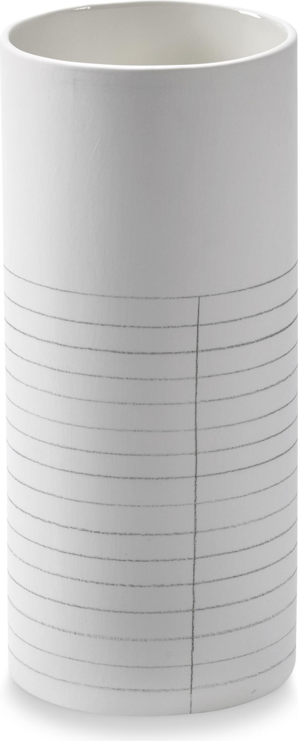 Wazon Graph 24 3 cm jasnoszary