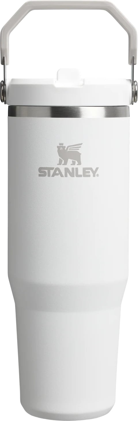 Kubek termiczny z uchwytem i słomką IceFlow Frost 890 ml