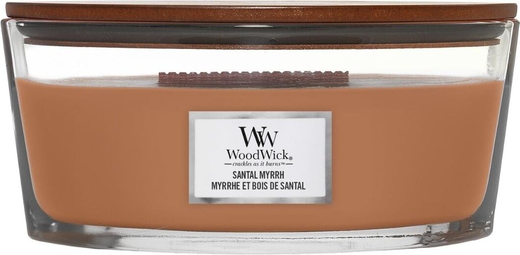 Świeca Hearthwick WoodWick Santal Myrrh