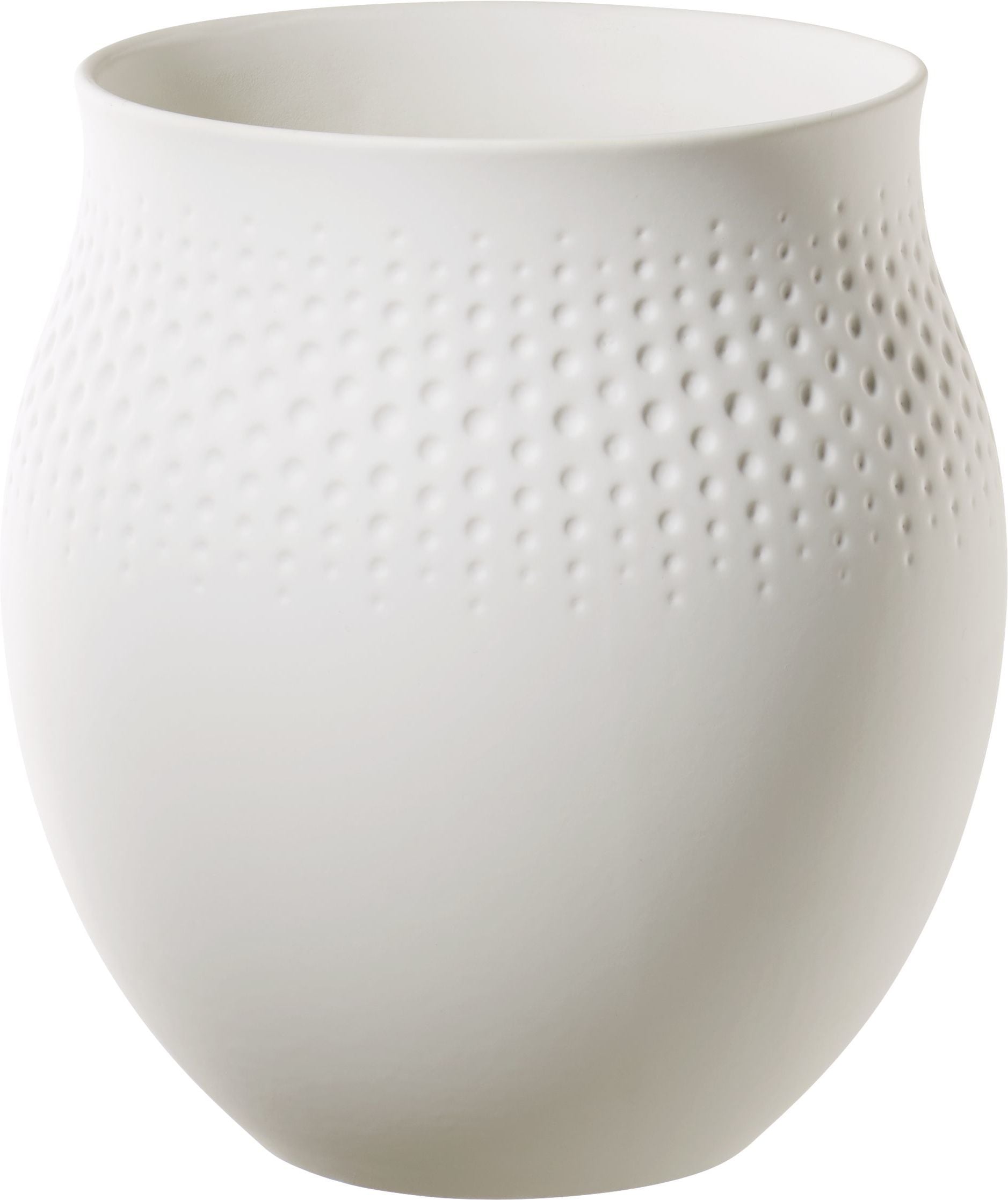 Wazon Perle Manufacture Collier Blanc 16 5 cm