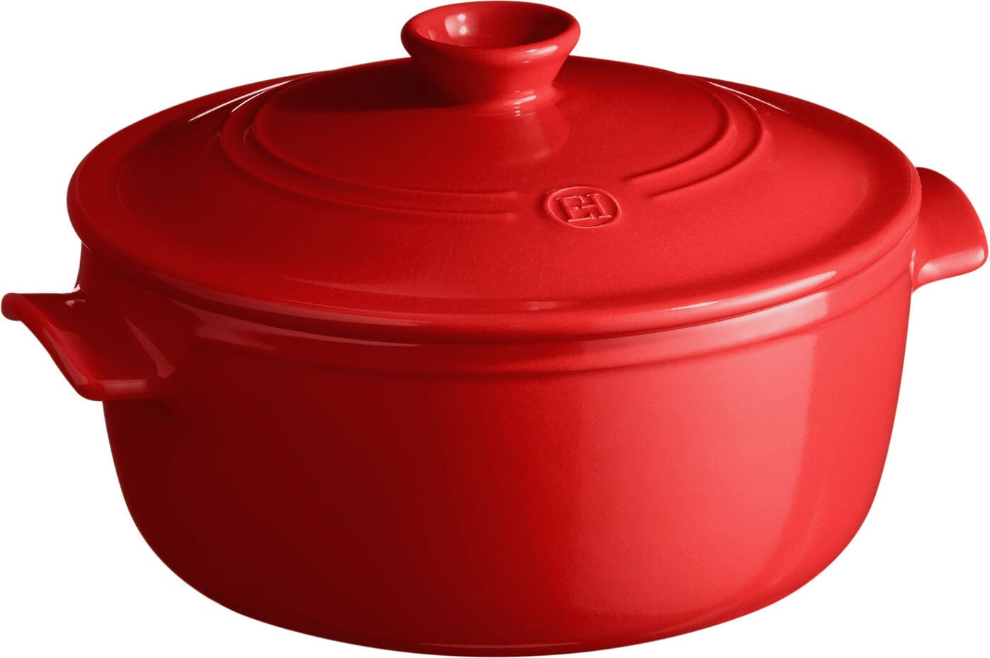 Garnek ceramiczny Emile Henry 4 l czerwony
