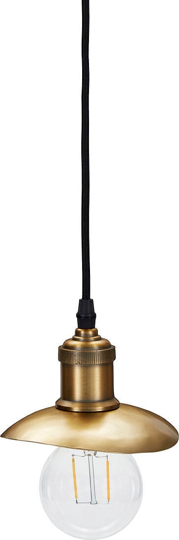 Abażur Hatt 14 cm antyczny mosiądz
