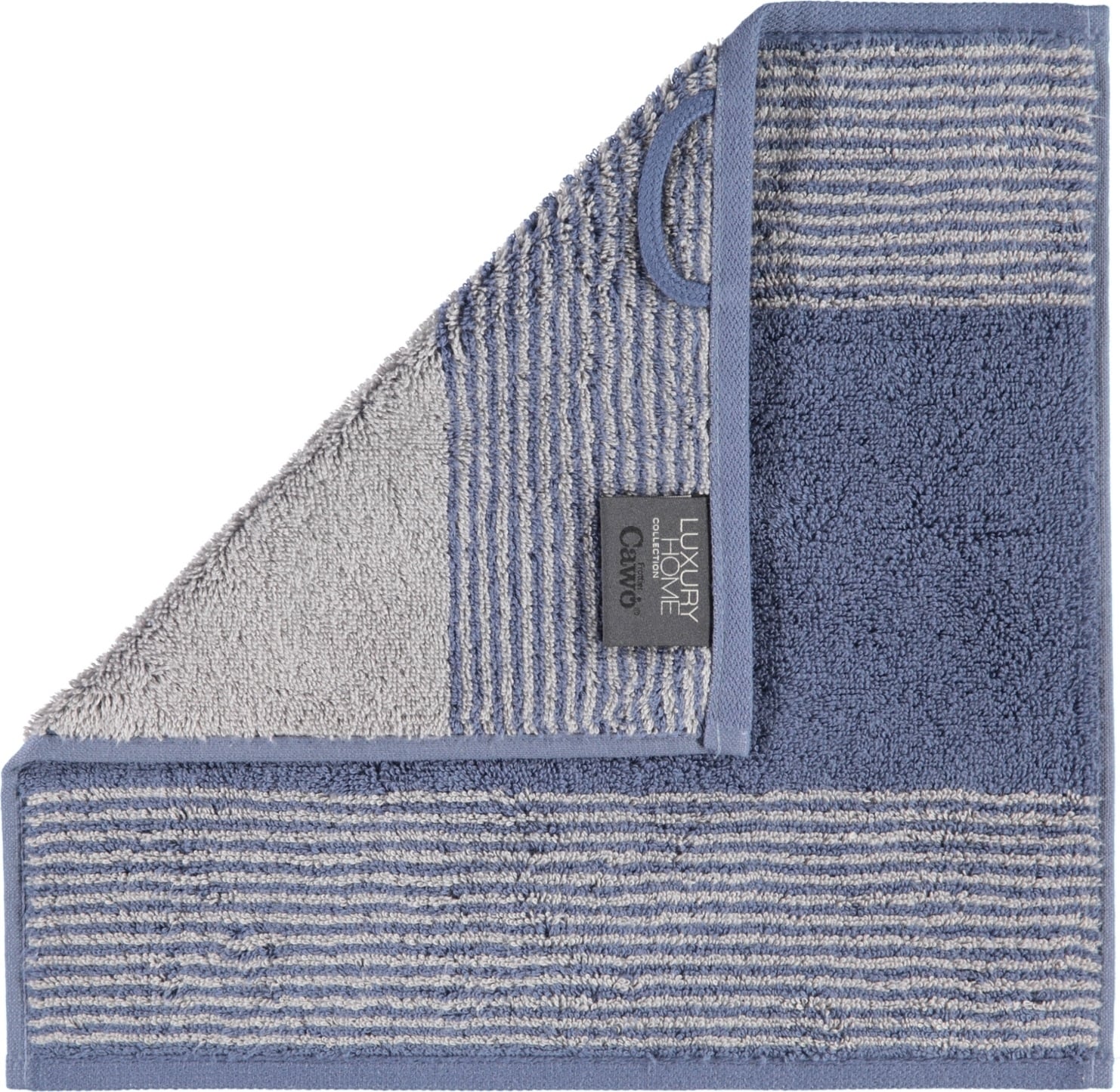 Ręcznik Two-Tone 30 x 30 cm ciemnoniebieski