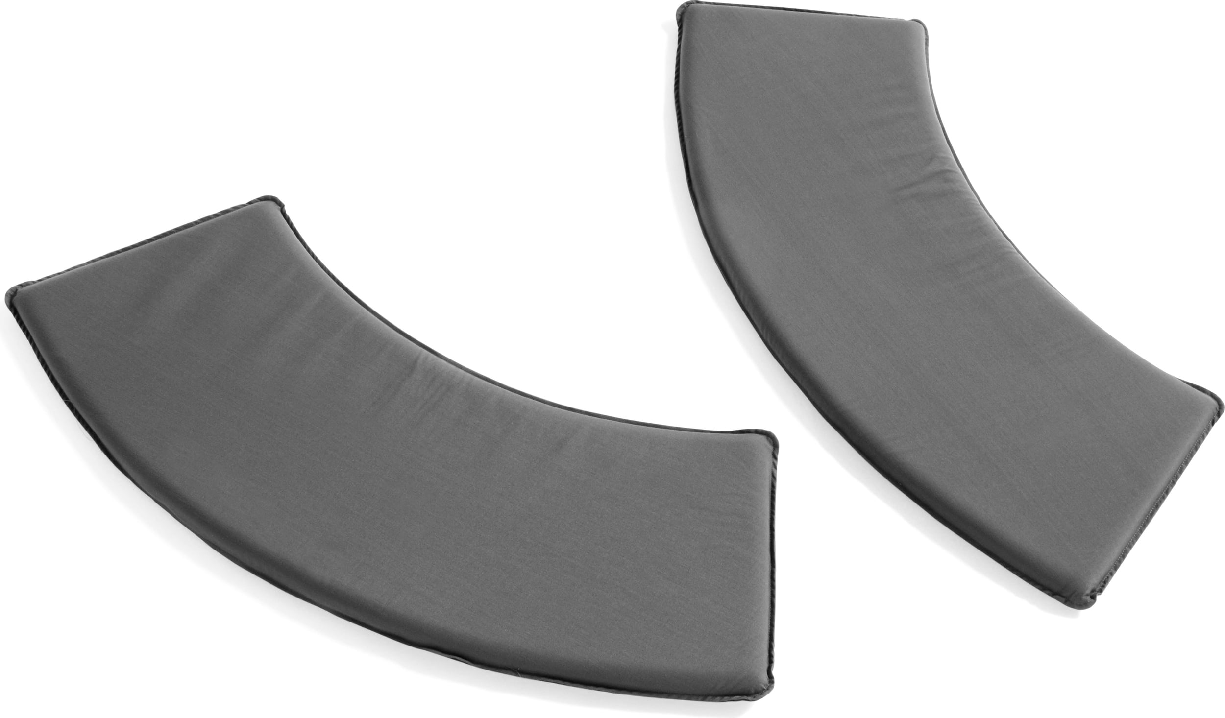 Poduszki na ławki parkowe Palissade 100 x 37 5 cm antracytowe 2 szt.