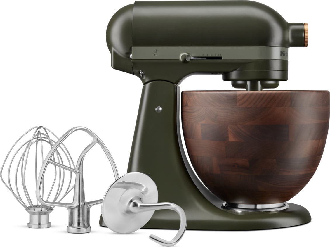 Mikser Artisan 180 Evergreen 4 7 l z drewnianą dzieżą