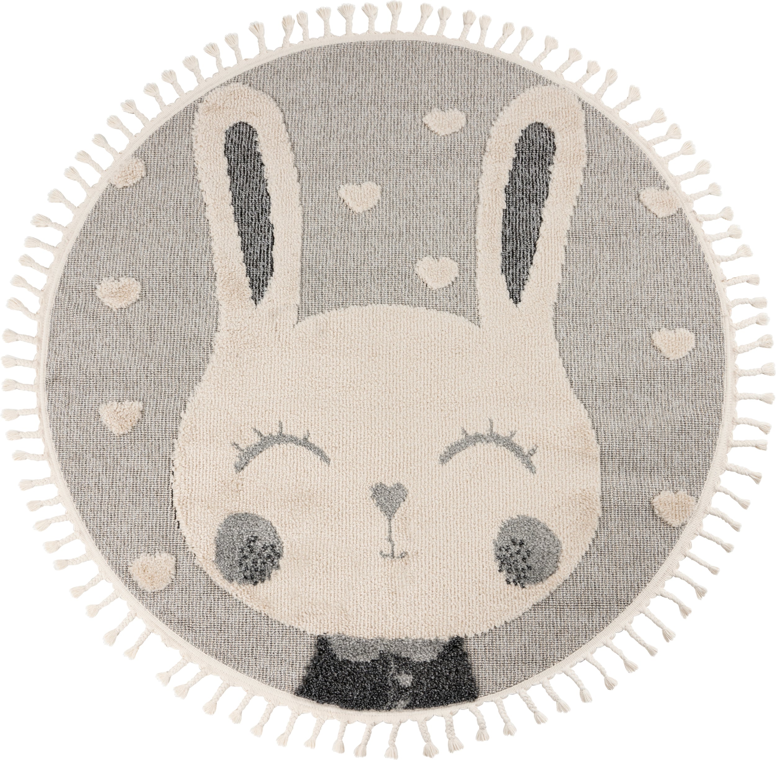 Dywan okrągły Fano Rabbit Heart 133 cm